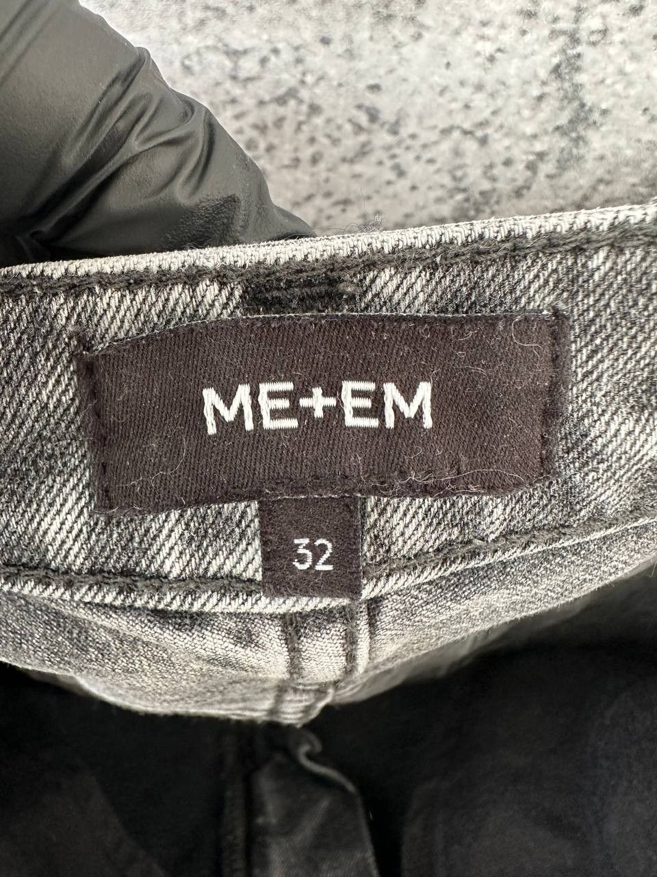 ME+EM ME+EM Straight Jeans Mid-Waist Pants Avant-Garde Size 32" / US 10 / IT 46 - 12 Thumbnail