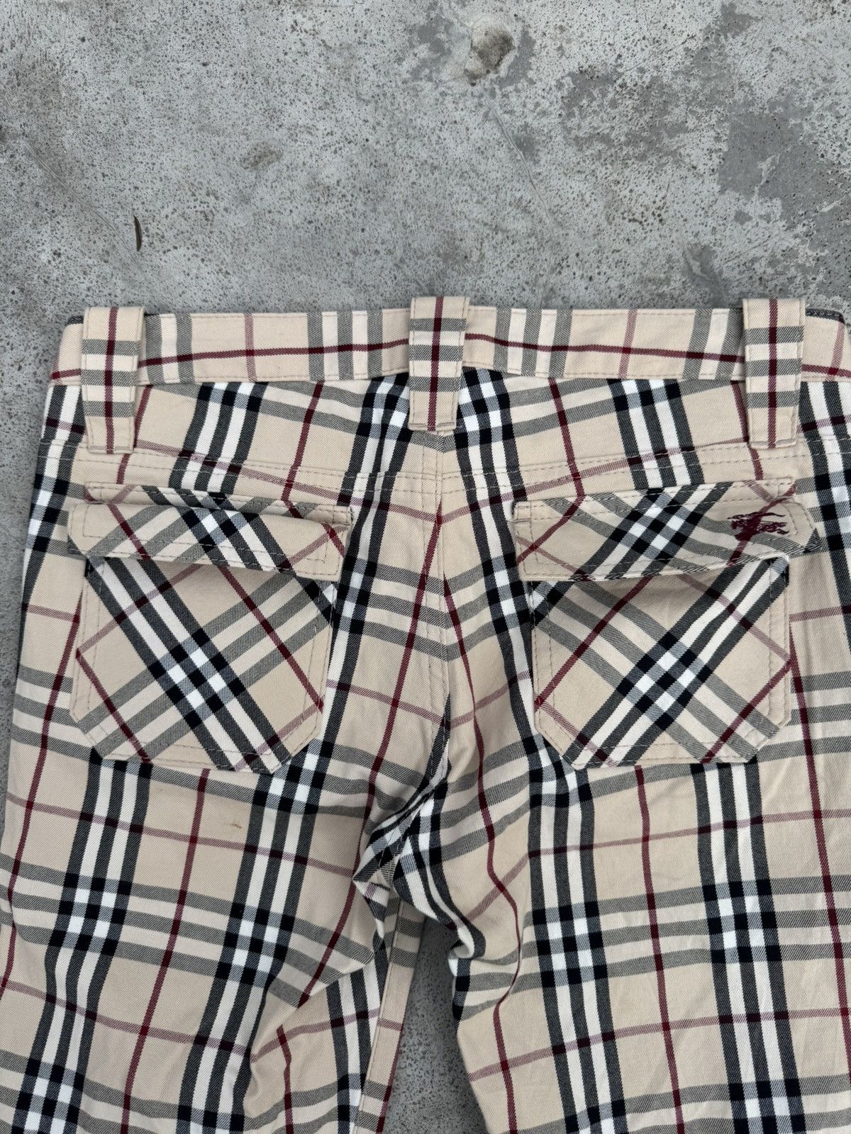 Burberry Burberry Nova Checkered Tailored Pants/ Vintage OG Burberry Size 24" / US 00 / IT 34 - 6 Thumbnail