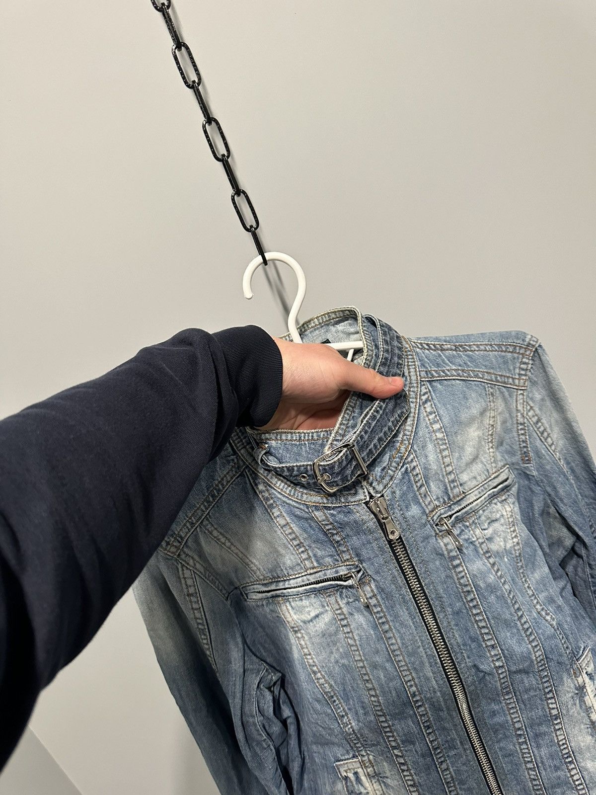 Dolce & Gabbana Vintage Archival Dolce & Gabbana 00s Y2K Denim Jacket Size M / US 6-8 / IT 42-44 - 10 Thumbnail