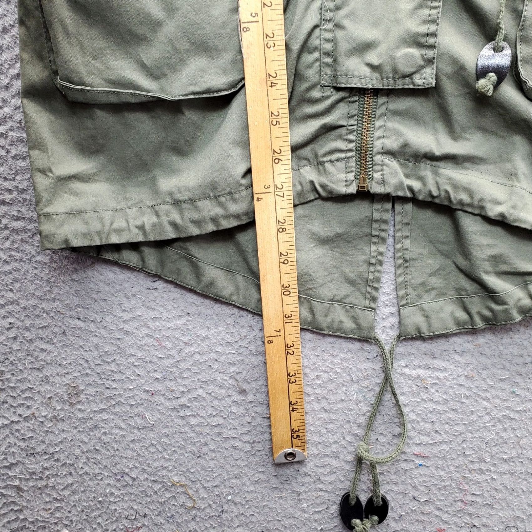 Vintage Thread & Supply Parka Jacket Womens M Green Sherpa Lined Zip Up Hoodie? Size M / US 6-8 / IT 42-44 - 4 Thumbnail