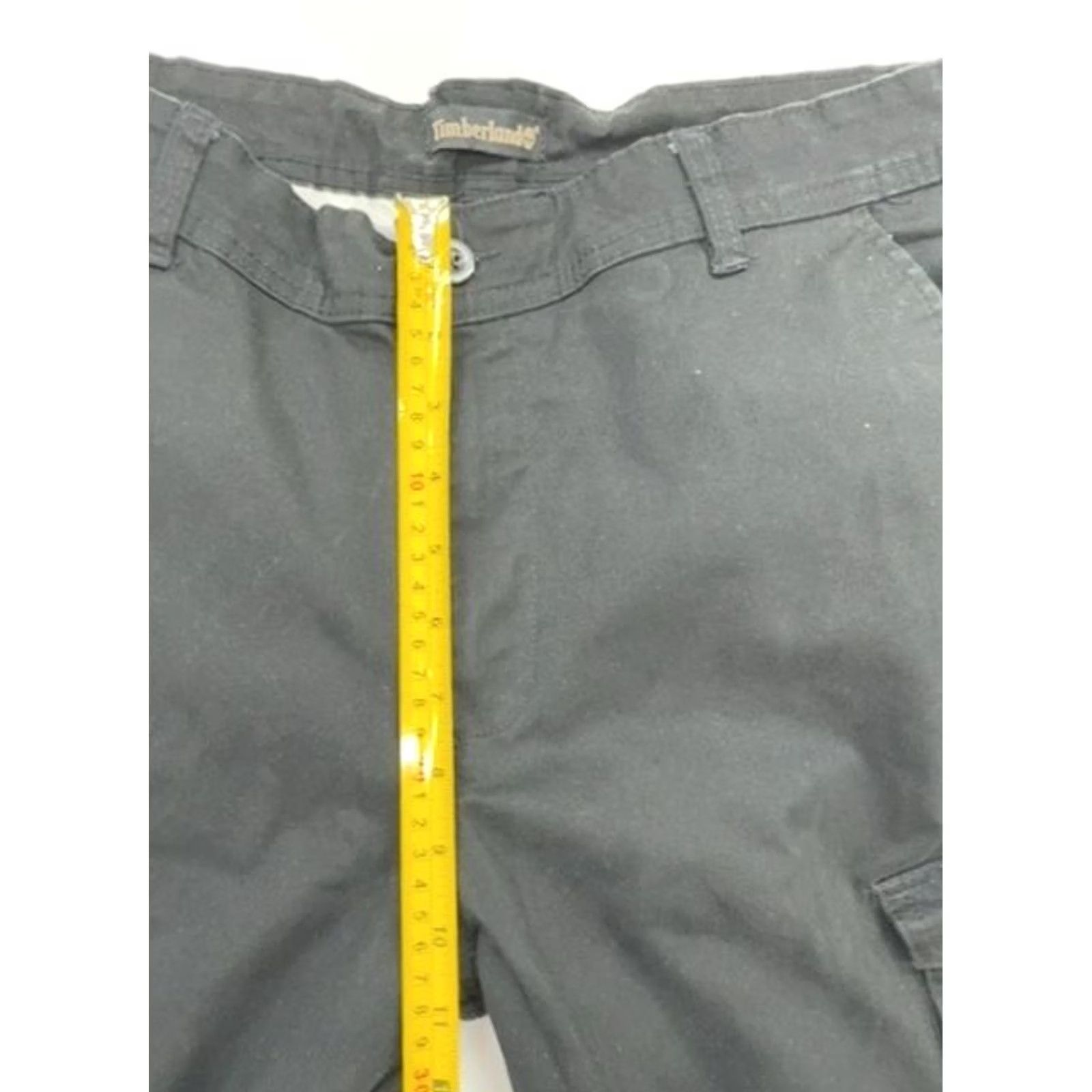 Timberland Timberland Cargo Pants 36 Regular Black Denim Button - Boys Pants 36 Reg Black Timberland Cargo Pants Size US 36 / EU 52 - 7 Thumbnail