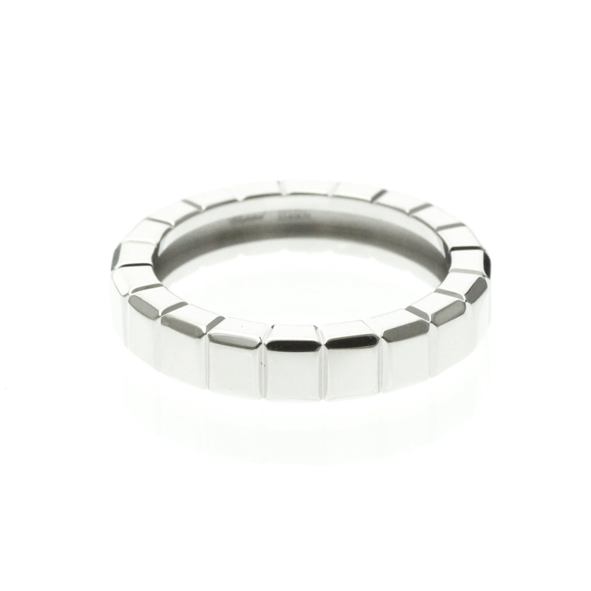 Chopard Chopard Ice Cube Ring 827407 White Gold (18K) Fashion No Stone Band Ring Silver Size ONE SIZE - 1 Thumbnail