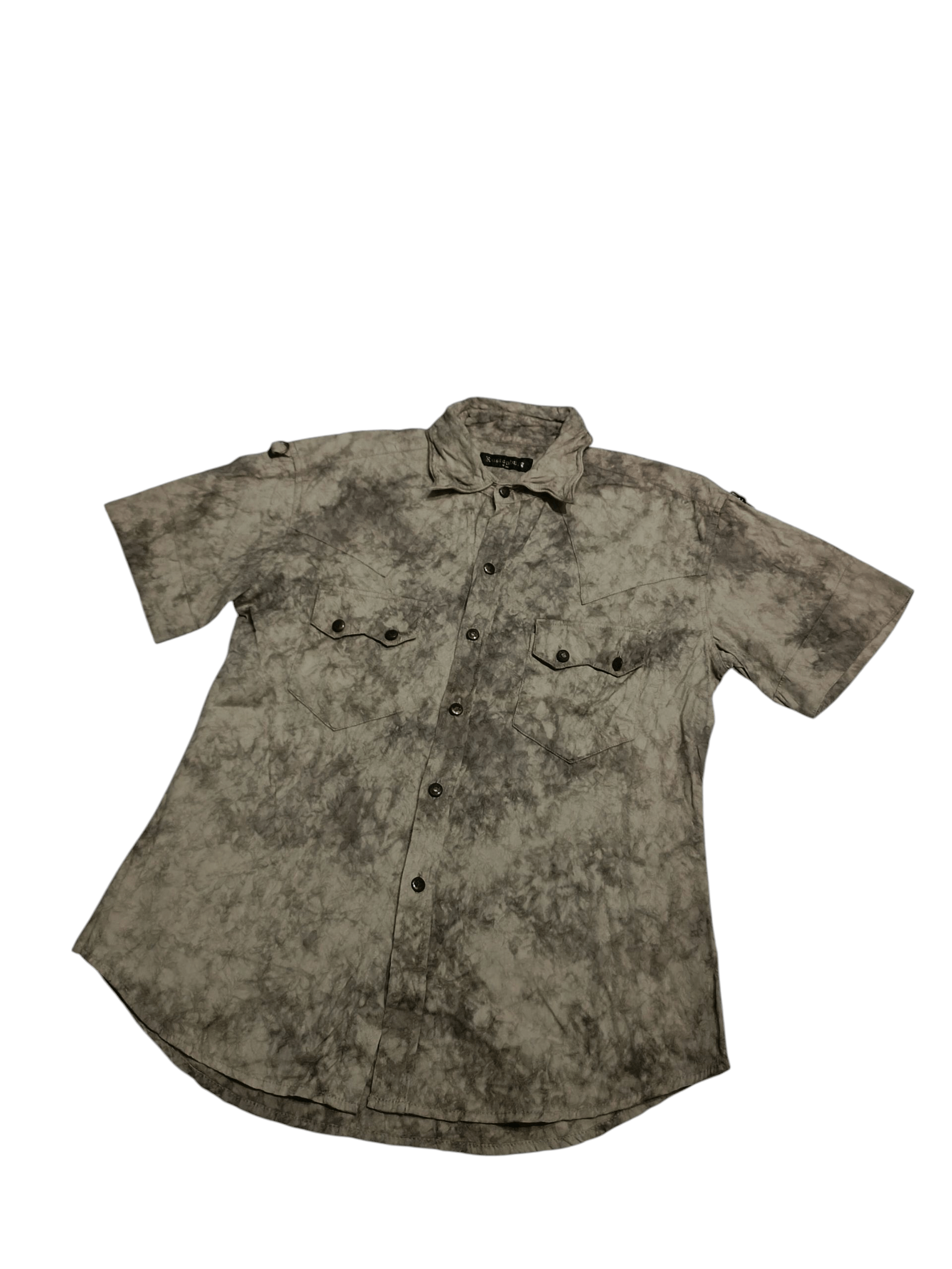 Japanese Brand Beautiful pattern Short Sleeve Western Style Beige Rusty Size US L / EU 52-54 / 3 - 2 Thumbnail
