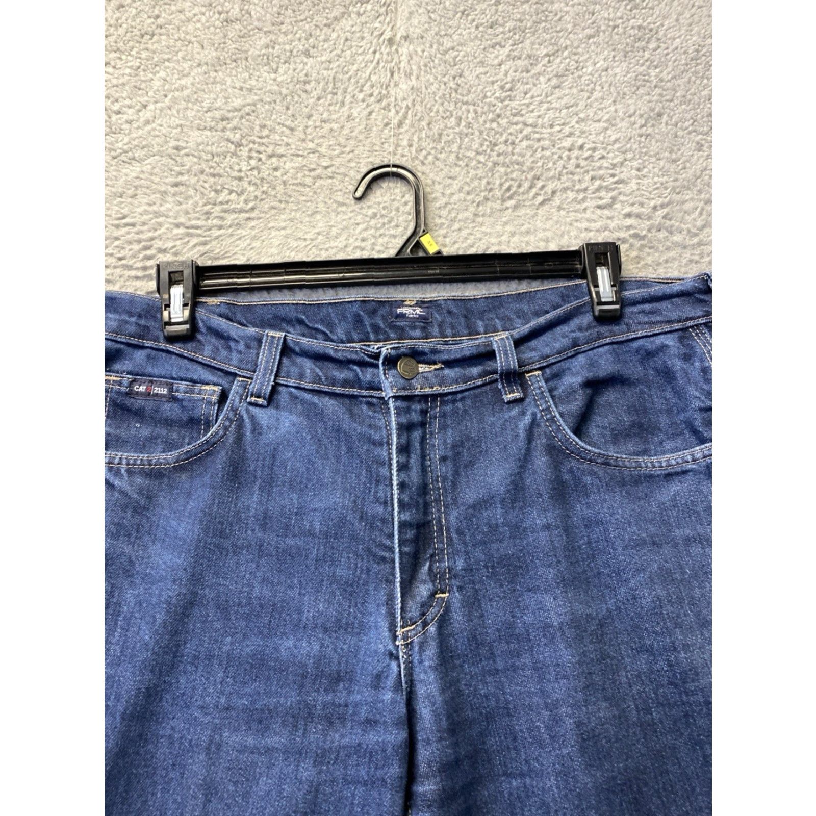 Vintage Tyndale FRMC Jeans Women 12 Bootcut Jeans 5-Pocket Blue Flame Resistant 36x32 Size 25" / US 0 / IT 36 - 2 Thumbnail