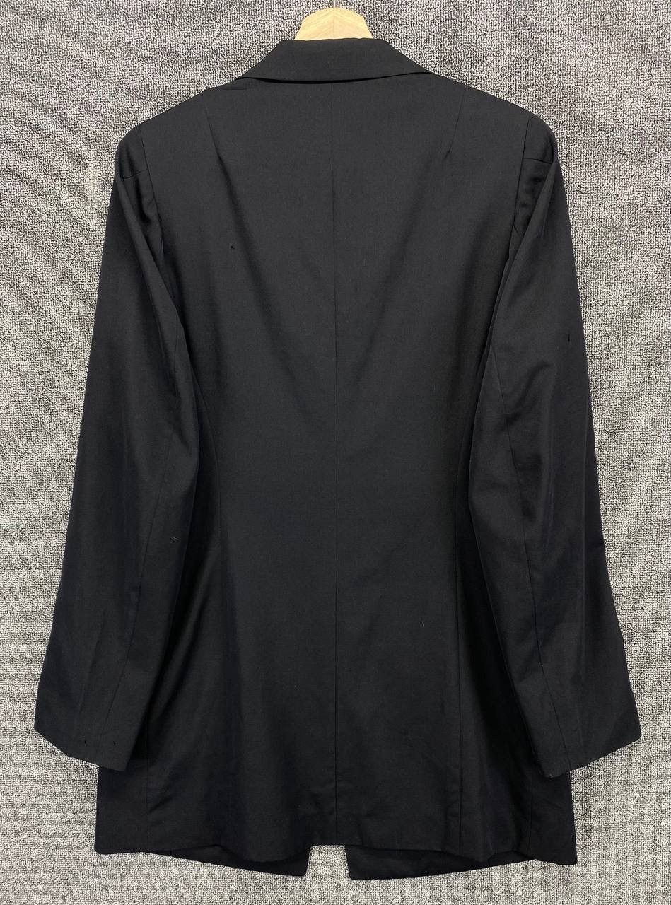Yohji Yamamoto Vintage Yohji Yamamoto Wool Coats Long Jacket Size US S / EU 44-46 / 1 - 13 Thumbnail