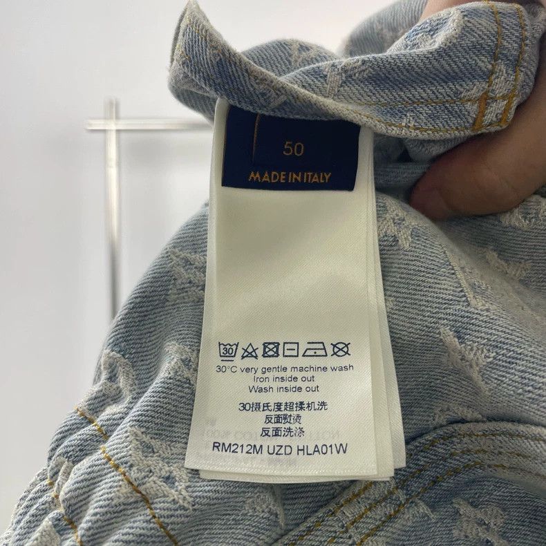 Louis Vuitton Louis Vuitton Co-branded NBA denim jacket 2501-Nextarrow Size US M / EU 48-50 / 2 - 5 Thumbnail
