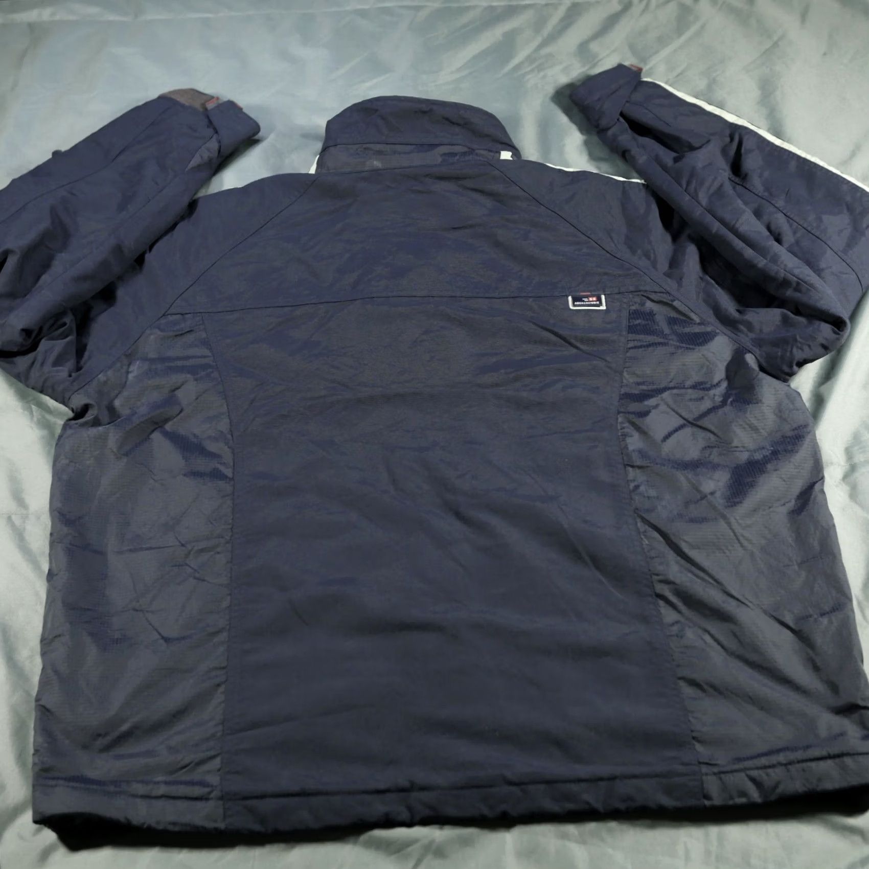 Abercrombie & Fitch Abercrombie Fitch Jacket Mens XL Blue Coat Water Resistant Fleece Lined Y2k Size US L / EU 52-54 / 3 - 2 Thumbnail
