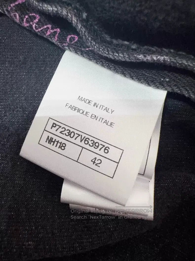 Chanel Chanel Full logo denim jacket Size M / US 6-8 / IT 42-44 - 7 Thumbnail