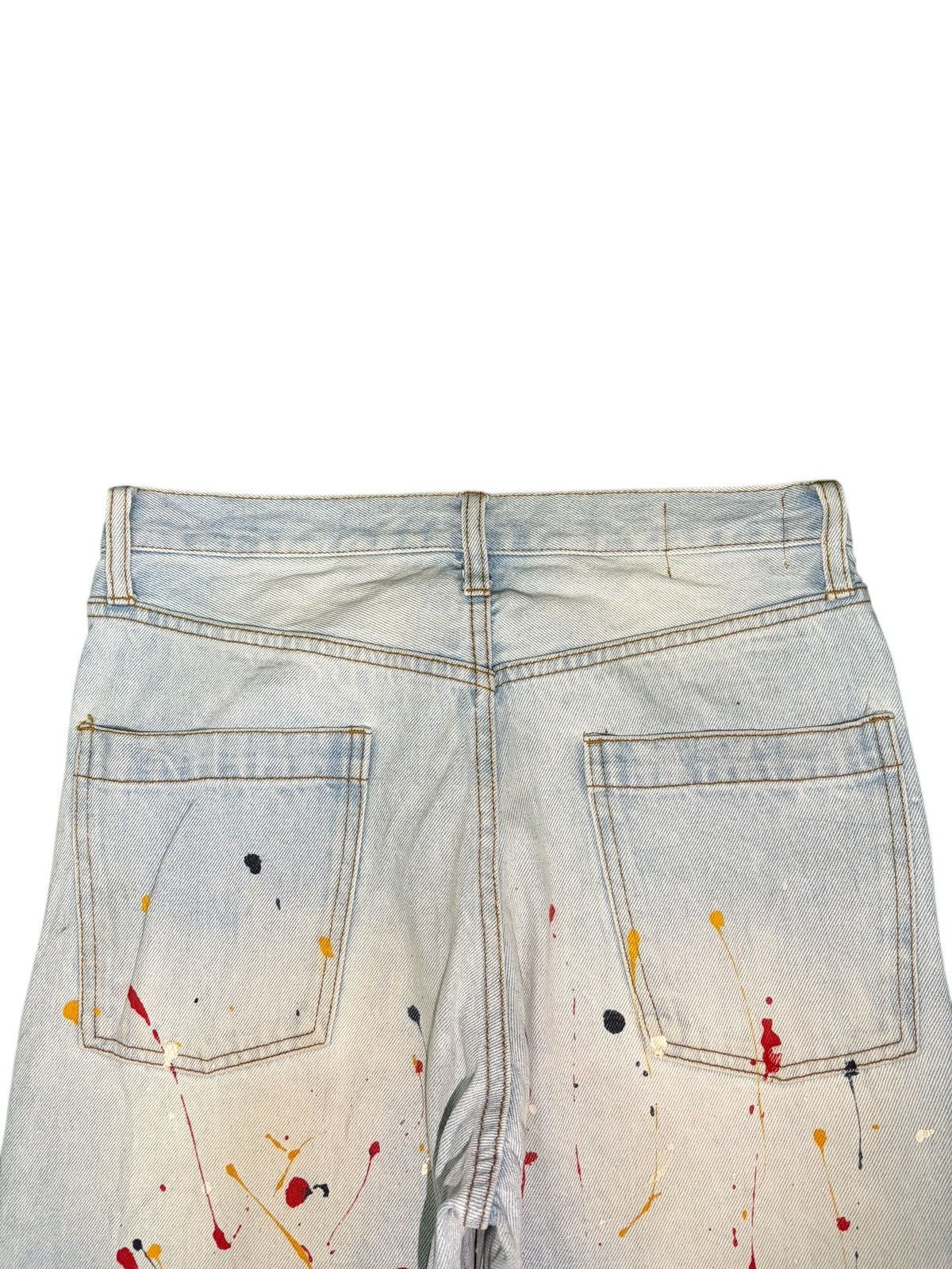 Diesel Vintage Japanese Brand Painted Splattered Distress Jeans Size US 29 - 4 Thumbnail