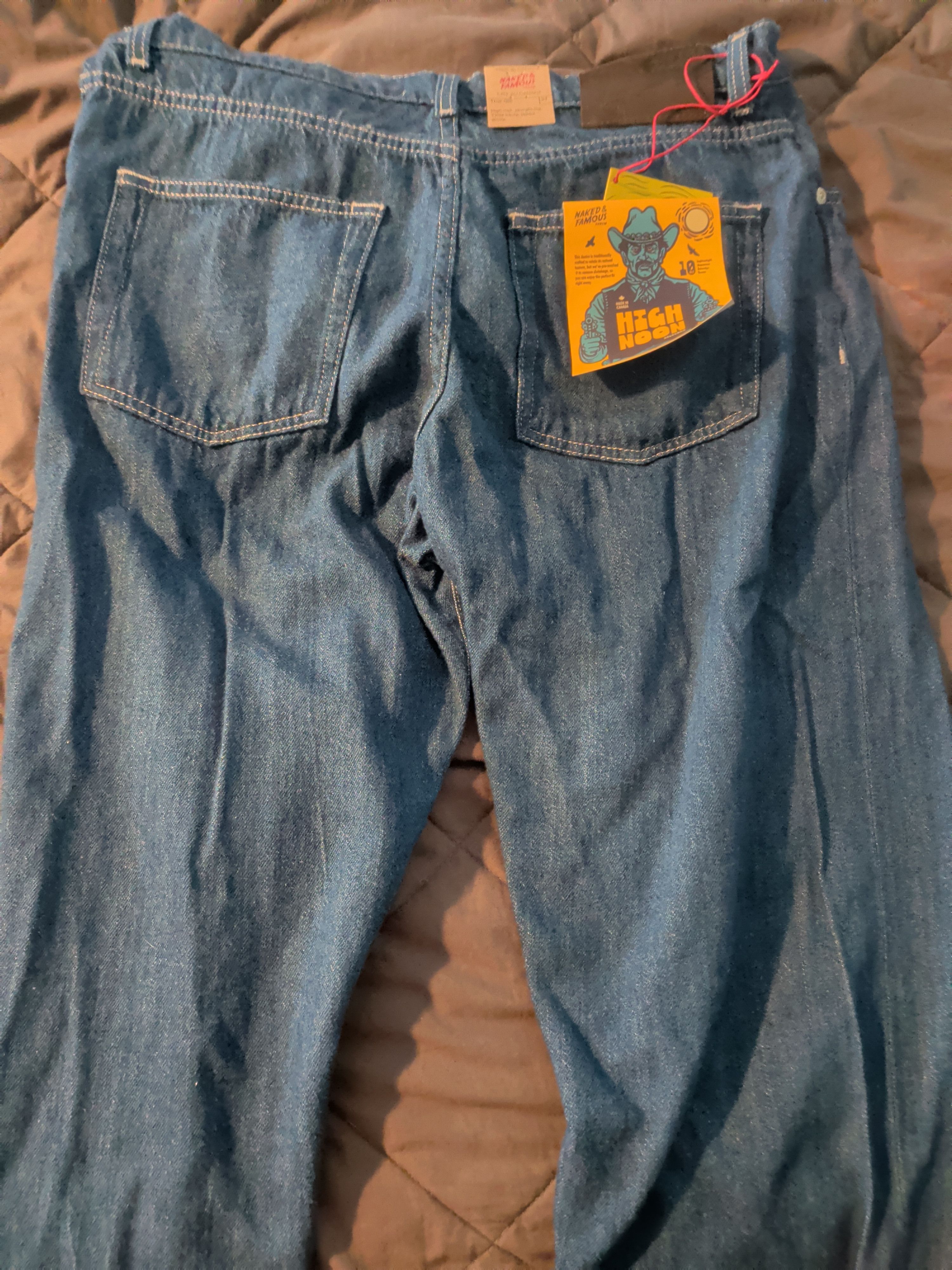Naked & Famous True Girl High Noon Size 31" - 4 Thumbnail