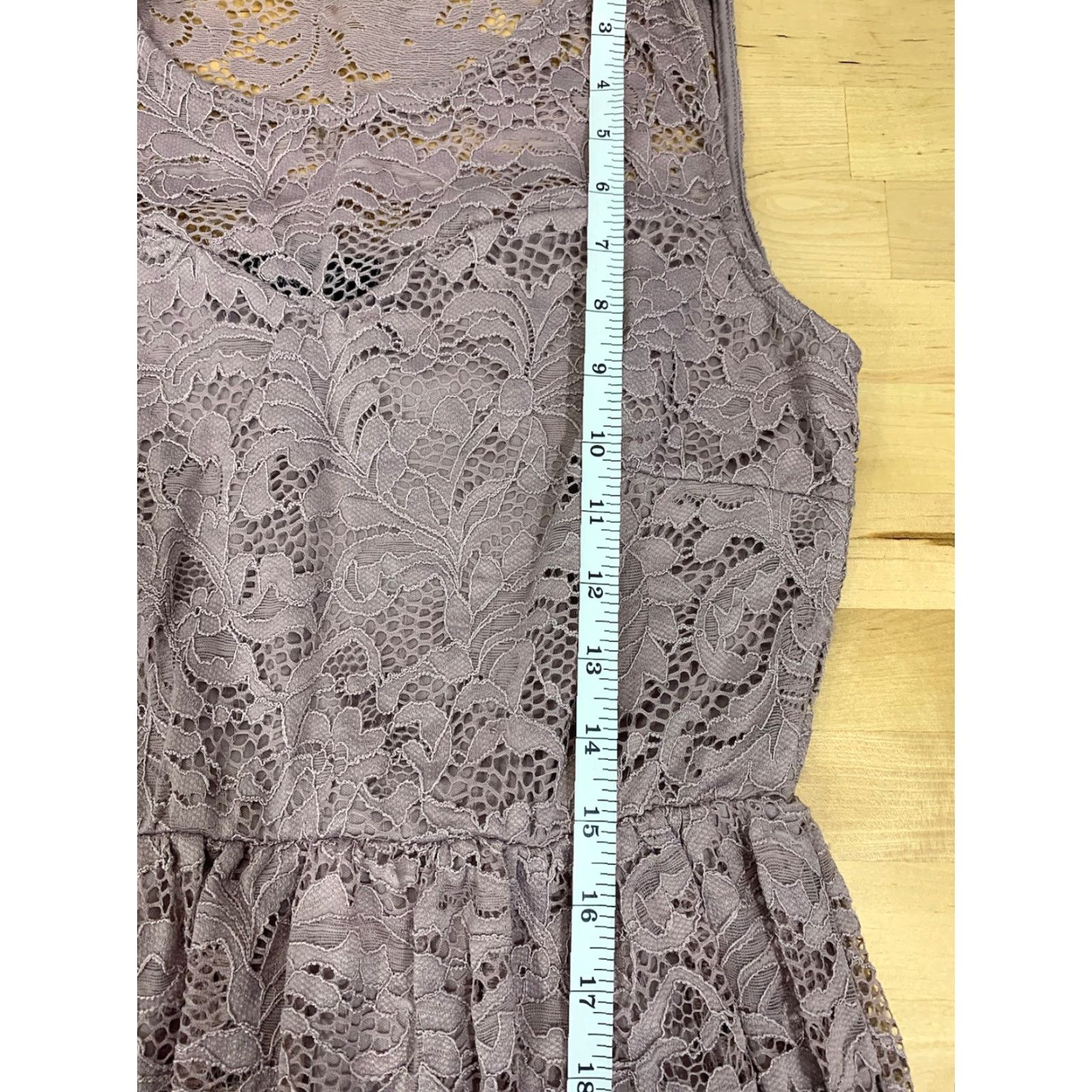 Vintage Candalite Dress Sleeveless Floral Purple M Women Short Pullover Casual Party/Cocktail Spring Summer Vintage No (adjusted) Size M / US 6-8 / IT 42-44 - 7 Thumbnail