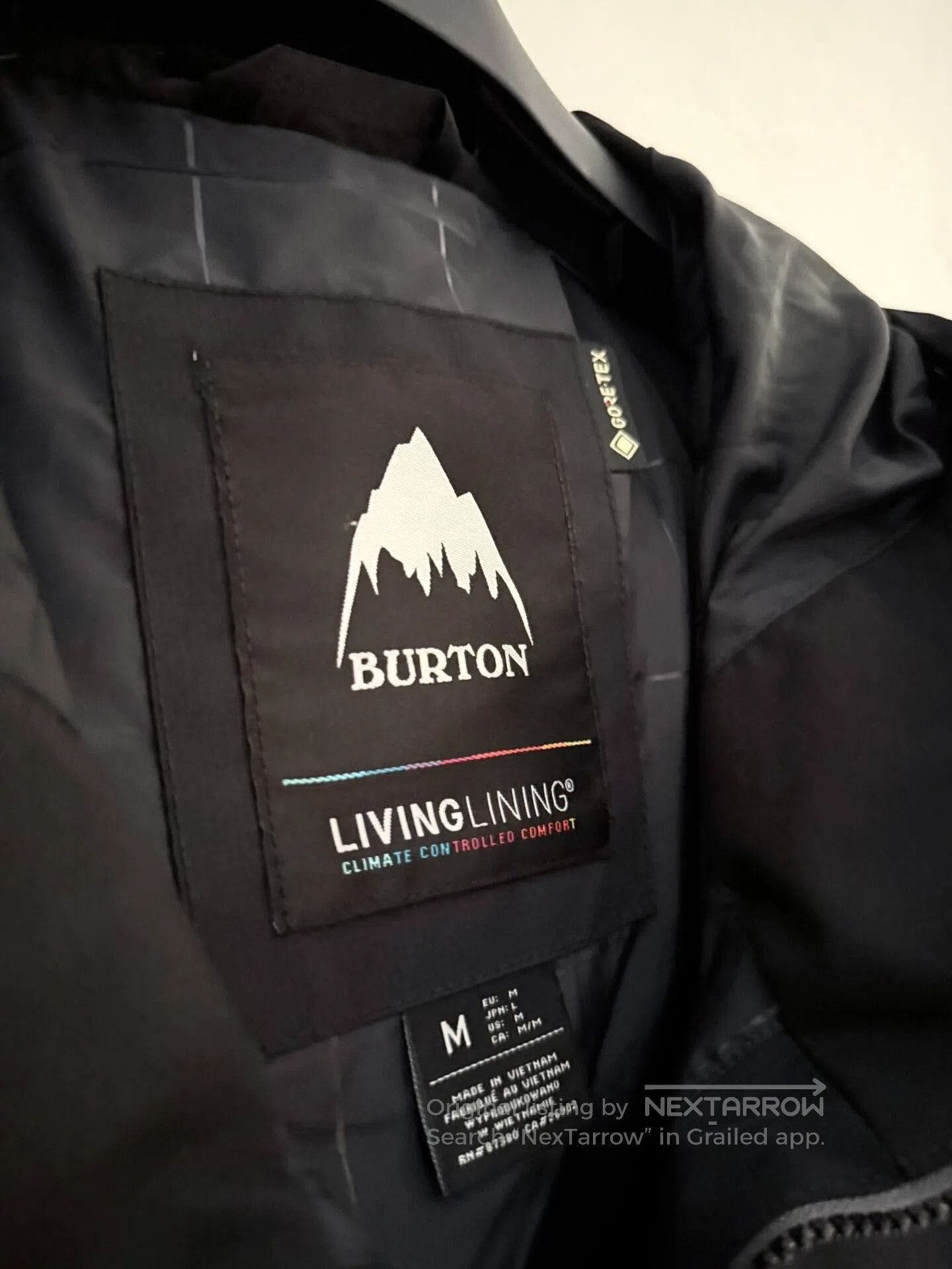 Burton Burton Black Pullover Snowboard Jacket. Size US M / EU 48-50 / 2 - 3 Thumbnail