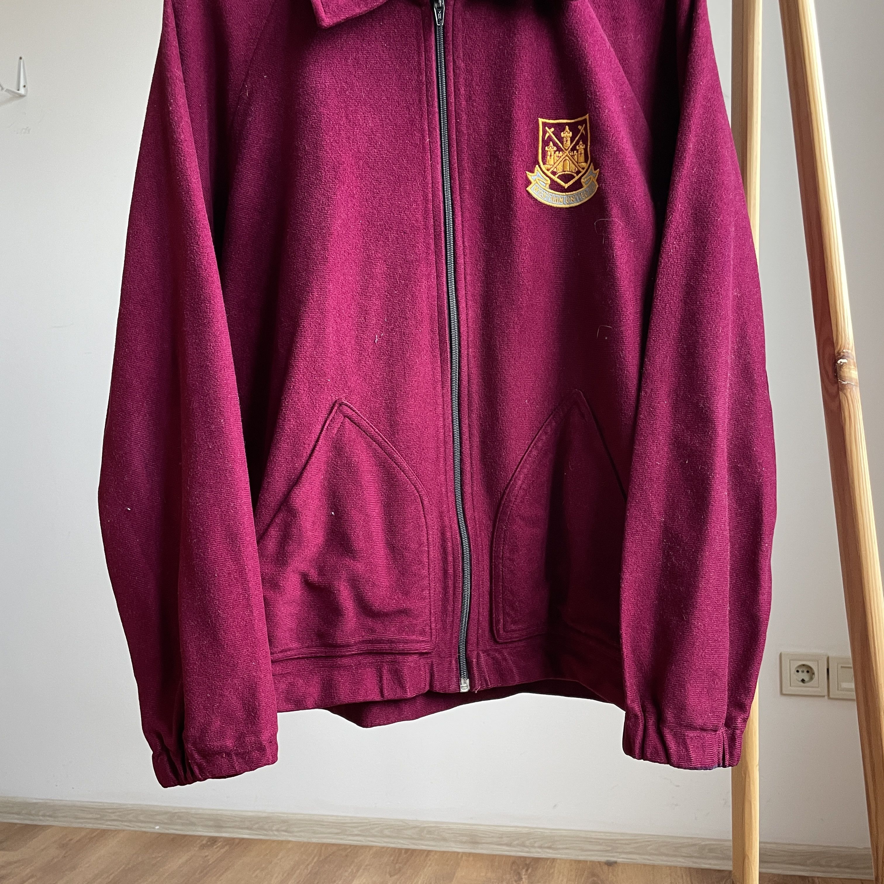 Vintage Westham United FC Vintage 80's 90's Jacket Size M Size US M / EU 48-50 / 2 - 4 Thumbnail
