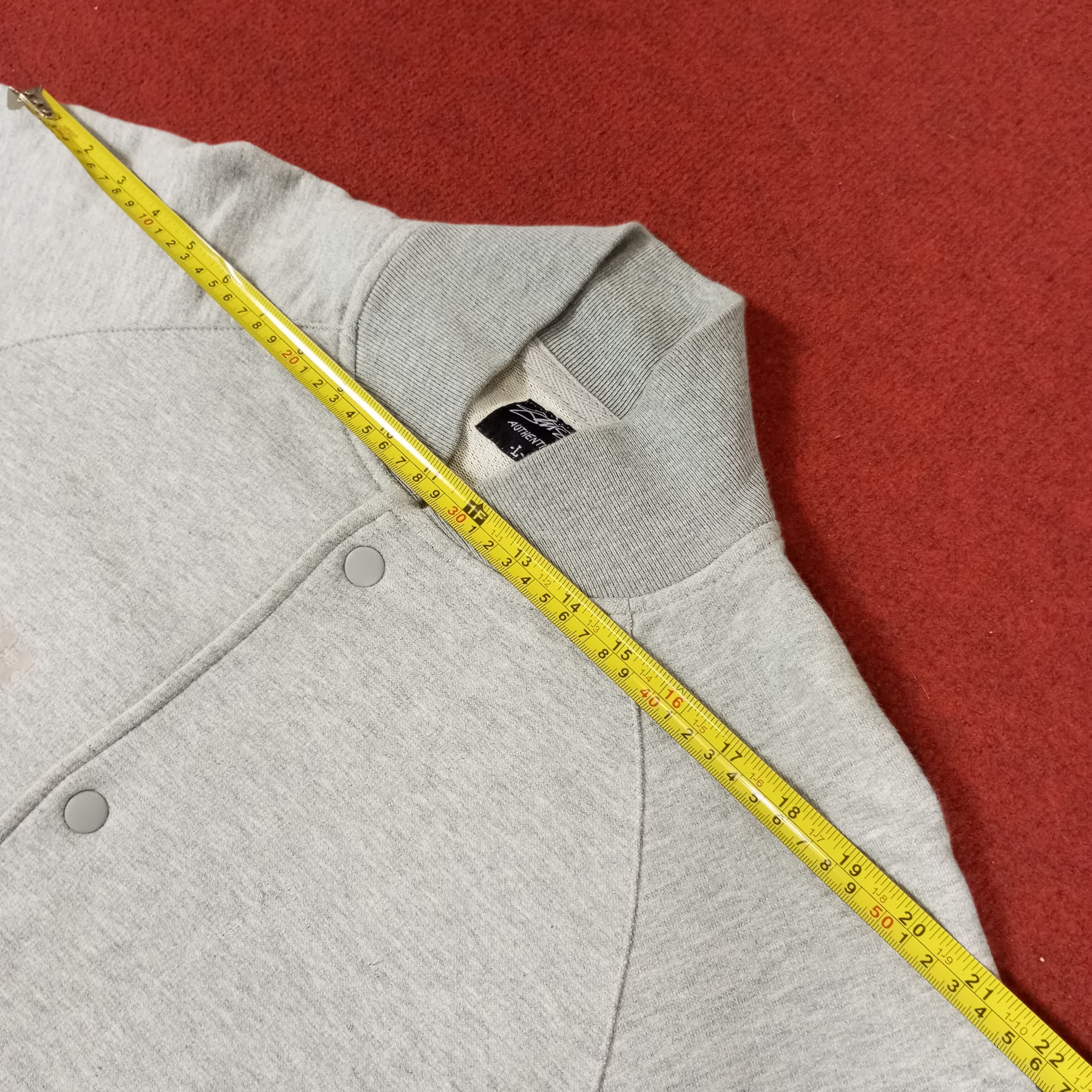Stussy × Vintage Stussy Streetwear Custom Art Varsity Style Sweater Jacket Size US M / EU 48-50 / 2 - 12 Thumbnail