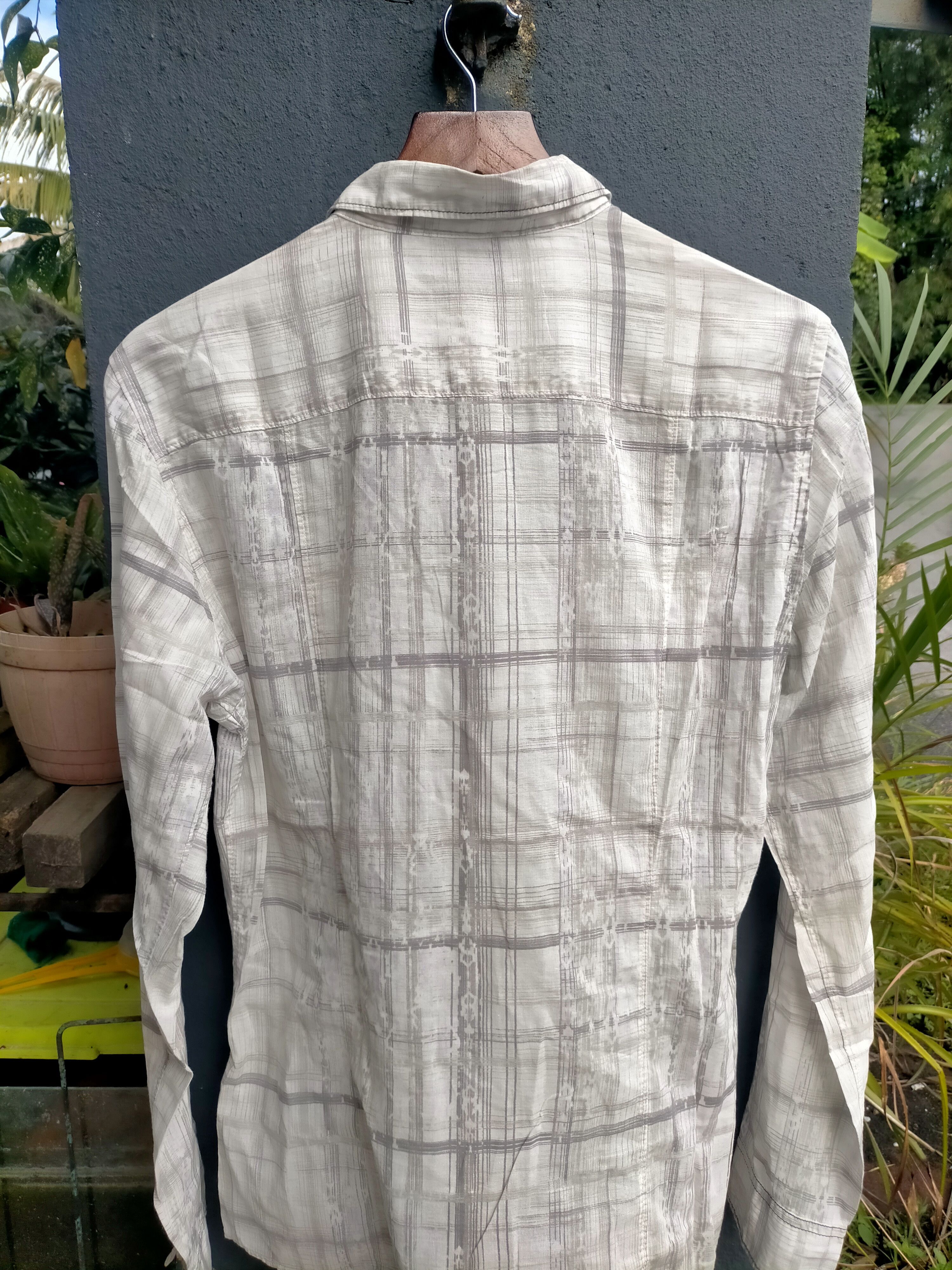 Marithe + Francois Girbaud Vintage Marithe Francois Girbaud Mudwash Shirt Size US L / EU 52-54 / 3 - 5 Thumbnail