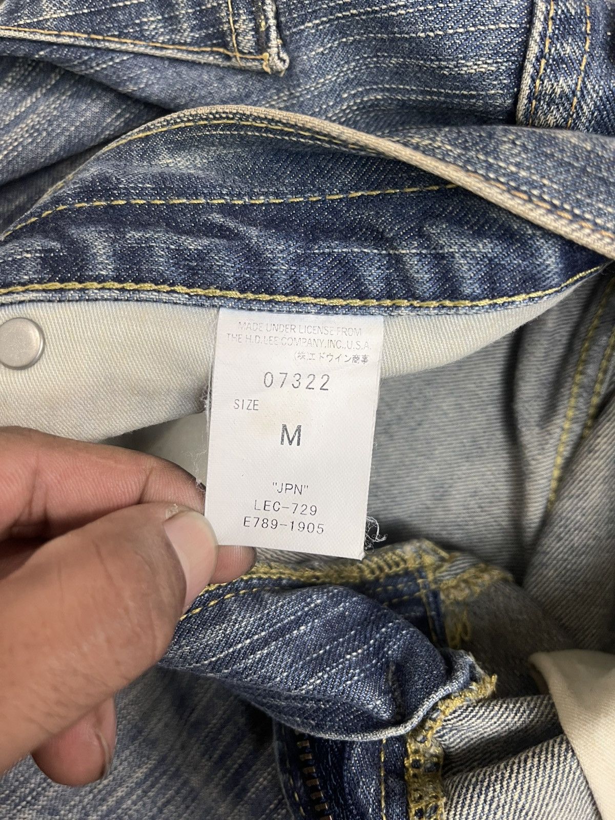 Lee Vintage Lee Riders Flare Jeans Streetwear Size US 33 - 10 Thumbnail