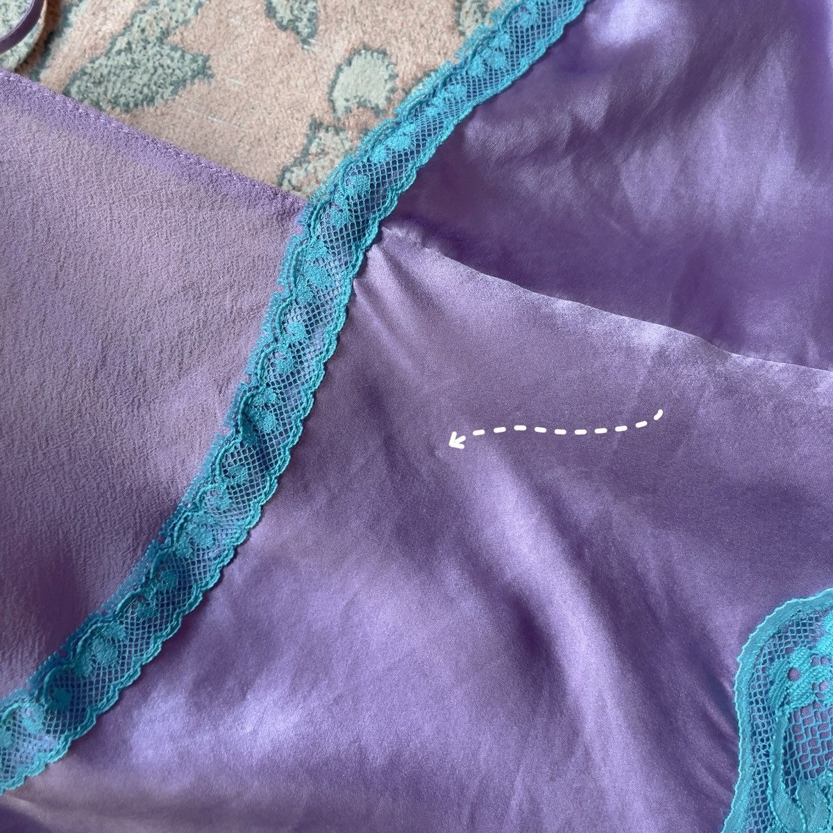 Victoria's Secret Victoria’s Secret Lilac Silk & Lace Slip Dress (S) Size S / US 4 / IT 40 - 10 Thumbnail
