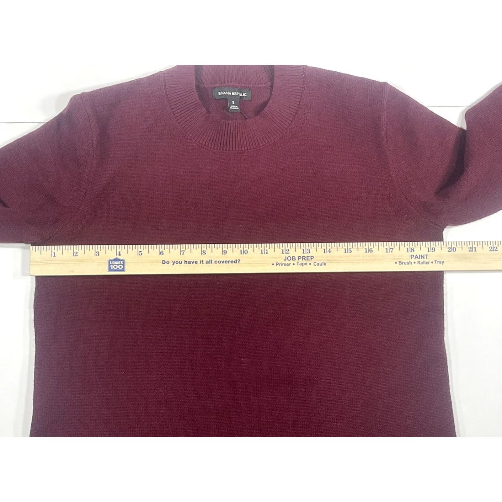 Banana Republic Banana Republic Sweater Womens S Red Knit Crew Neck Long Sleeve Pullover Women Size Size S / US 4 / IT 40 - 5 Thumbnail