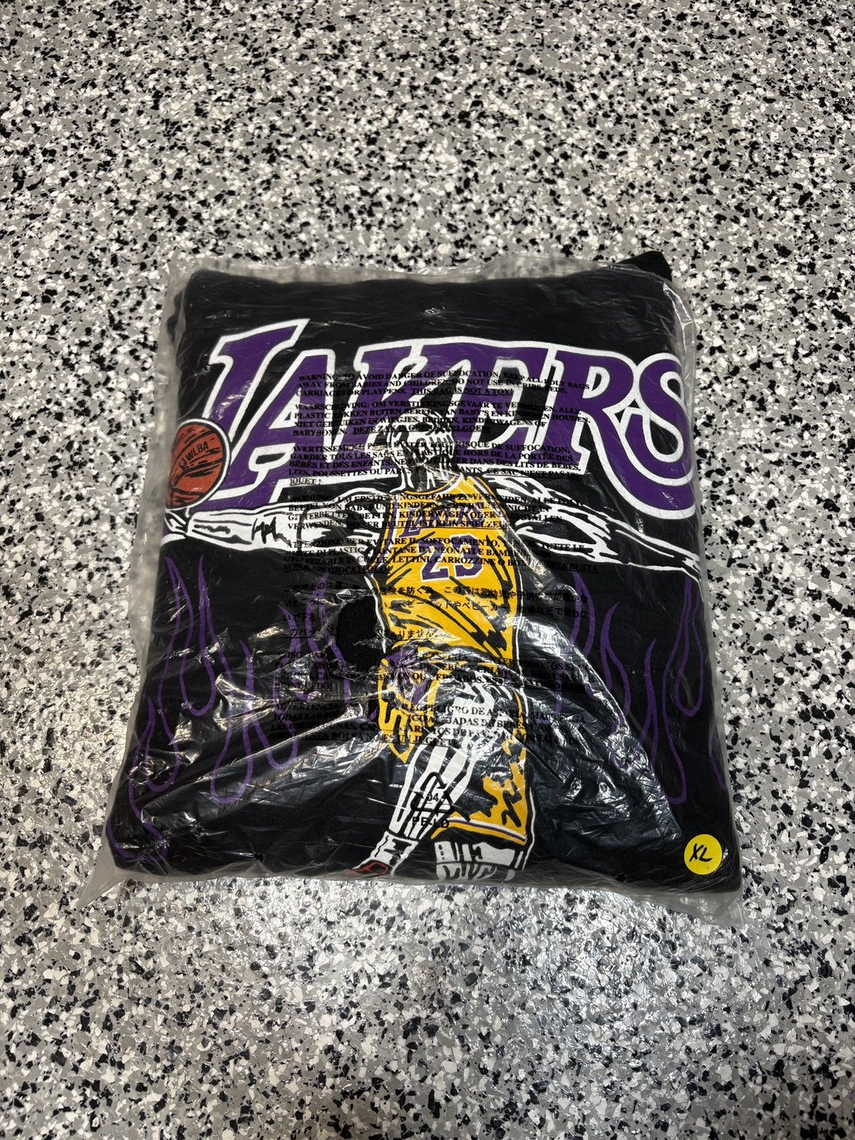 NBA × Warren Lotas 2023 Warren Lotas X LA Lakers “City Of Angels” Hoodie Sz. XL Size US XL / EU 56 / 4 - 4 Thumbnail