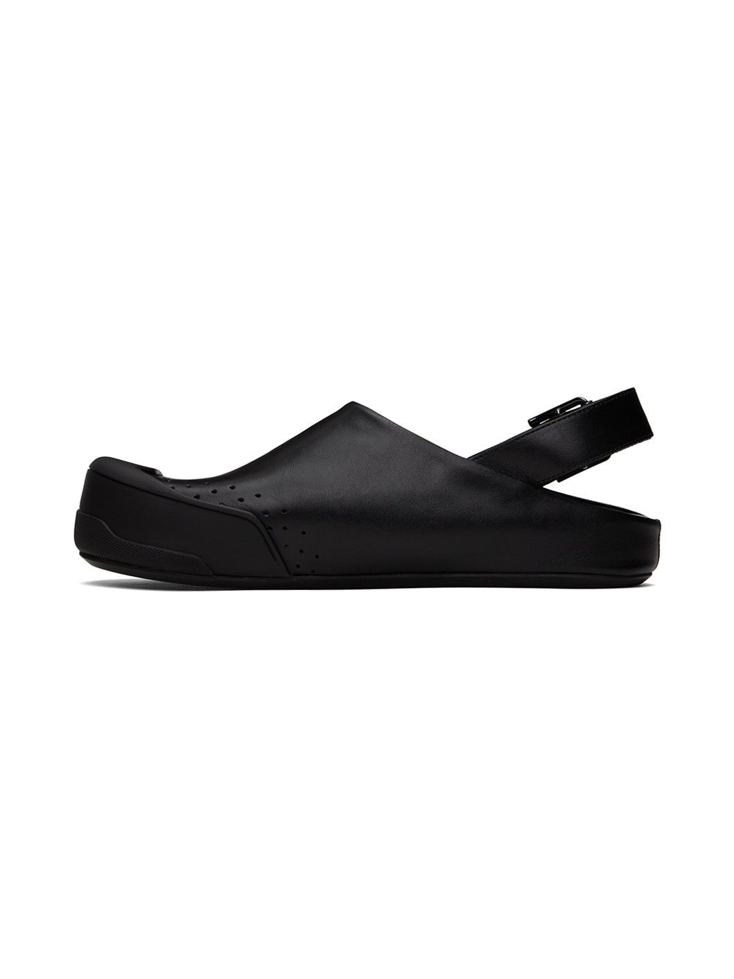 Marni o1w1db10125 Fussbett Sabot Sandals in Black Size US 10 / EU 43 - 3 Thumbnail