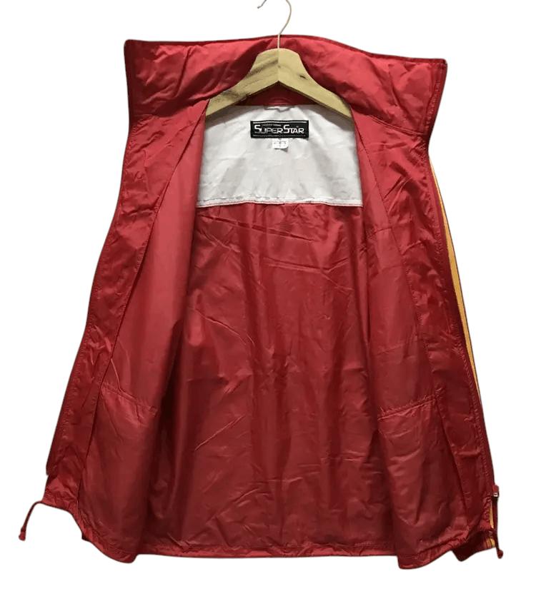 Mizuno Vintage Superstar by Mizuno Sidetape Windbreakers Size US M / EU 48-50 / 2 - 2 Thumbnail