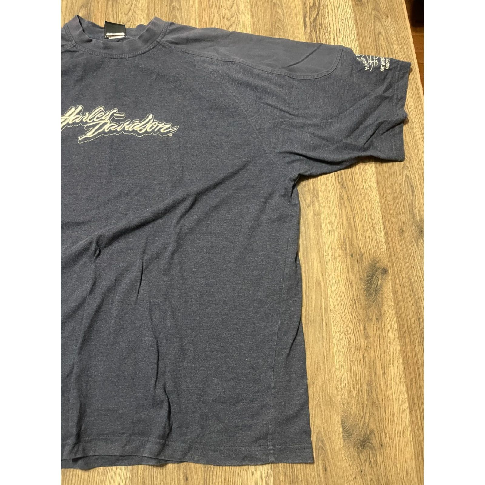Harley Davidson Harley-Davidson Shirt Men's 2XL Gray Shoulder Patches Size US XXL / EU 58 / 5 - 4 Thumbnail