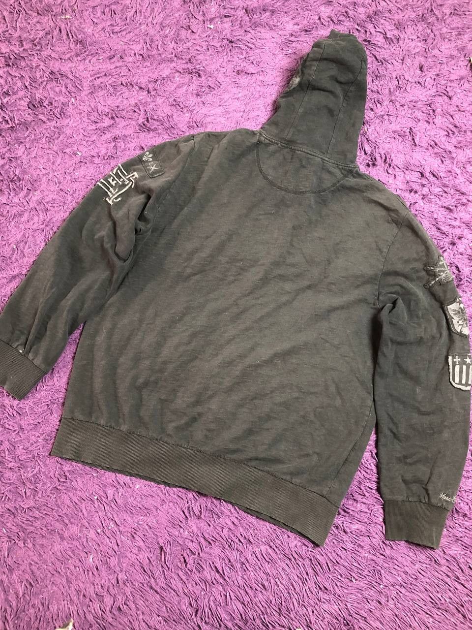 Marc Ecko × Vintage Marc Ecko Skeleton streetwear vintage zip hoodie size XL Size US XL / EU 56 / 4 - 10 Thumbnail