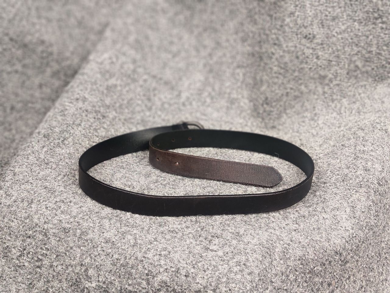 Miss Sixty Miss Sixty Vintage Y2k style leather dark brown logo Belt Size ONE SIZE - 4 Thumbnail