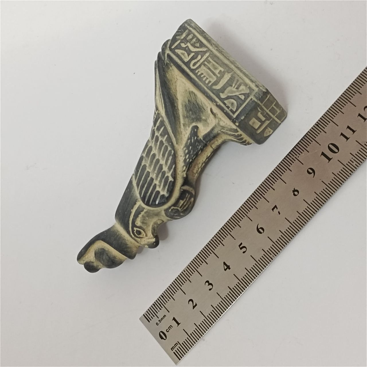 Handmade Unique Handmade Ancient Egyptian King Horus Statue Falcon Size ONE SIZE - 7 Thumbnail