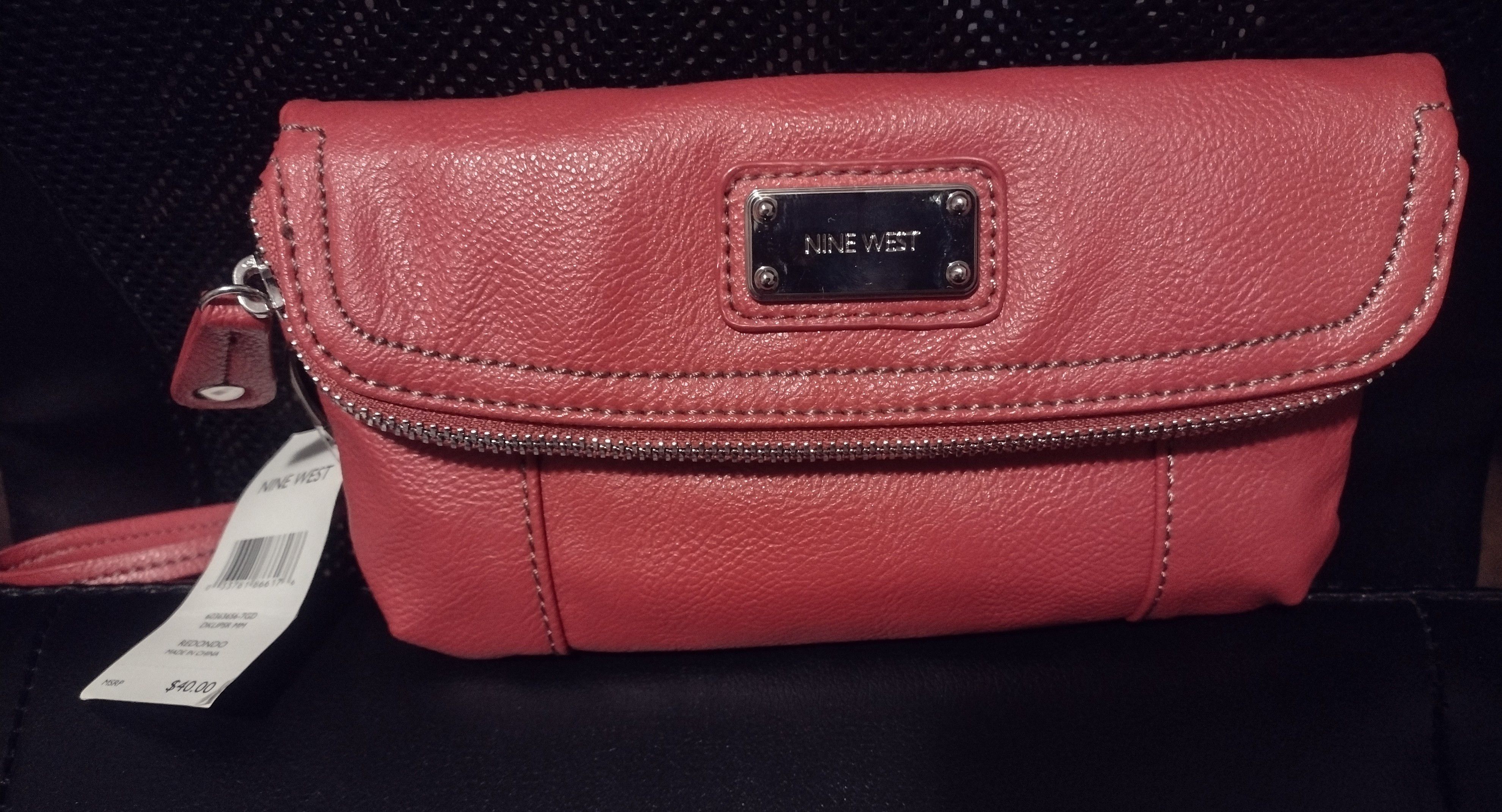 Nine West Womens Nine West red purse new with tags Size ONE SIZE - 1 Thumbnail