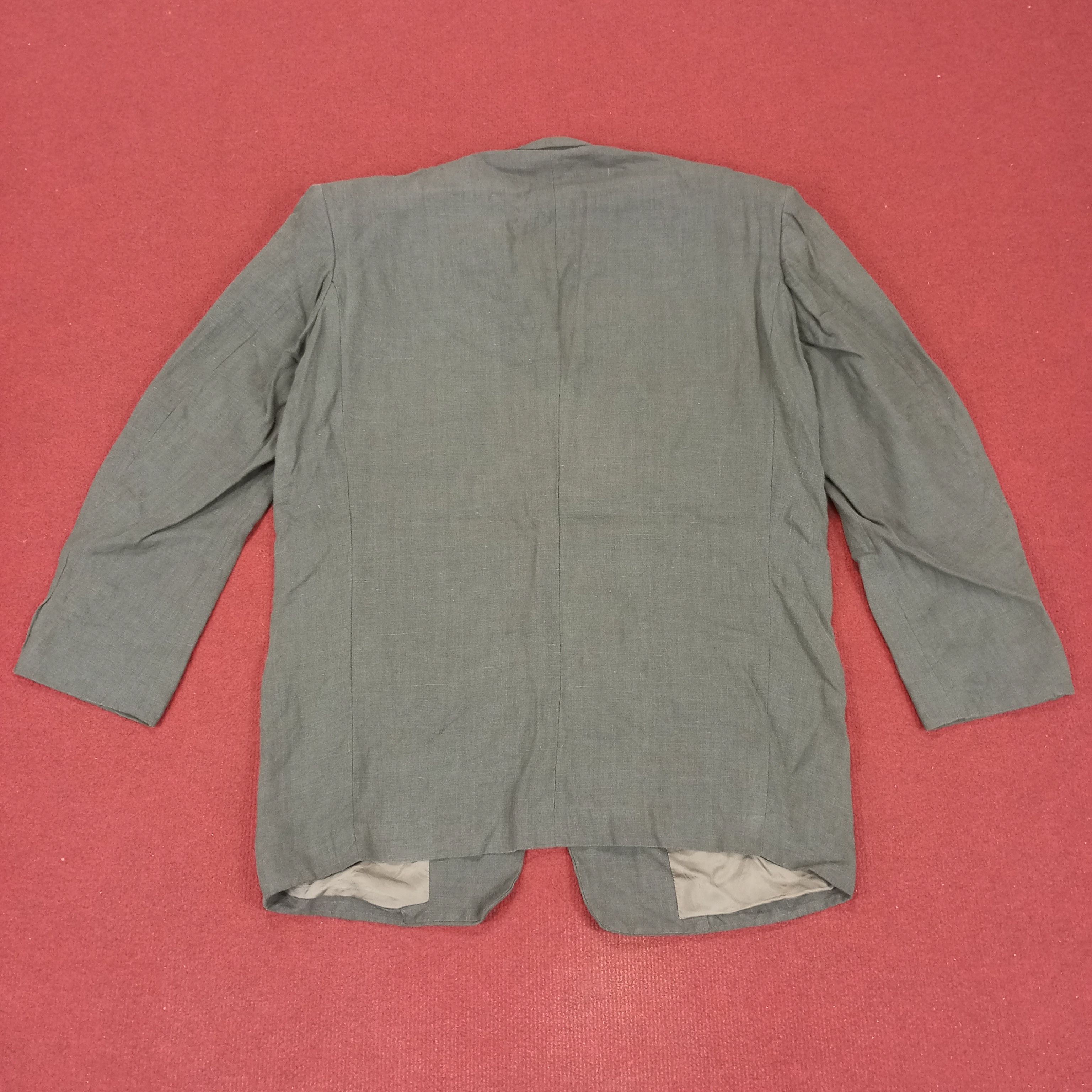 Vintage × Y's for Men × Yohji Yamamoto Ys For Men By Yohji Yamamoto Japanese Designer Blazer Office Size 38R - 3 Thumbnail