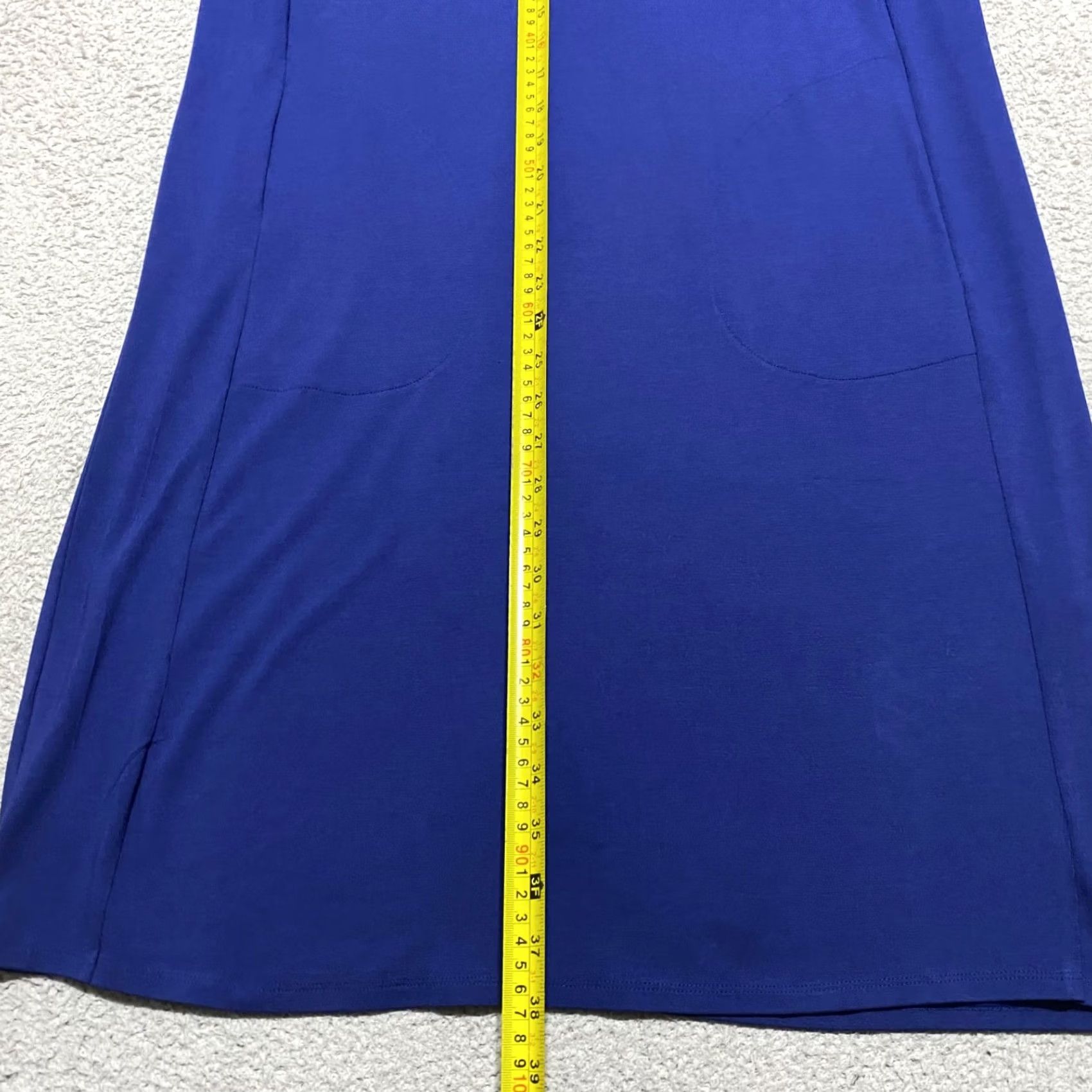 J. Jill J. Jill Shirt Dress Womens Medium Blue Wearever Collection Shift Short Sleeve Knee Length Casual Dress Size M / US 6-8 / IT 42-44 - 5 Thumbnail