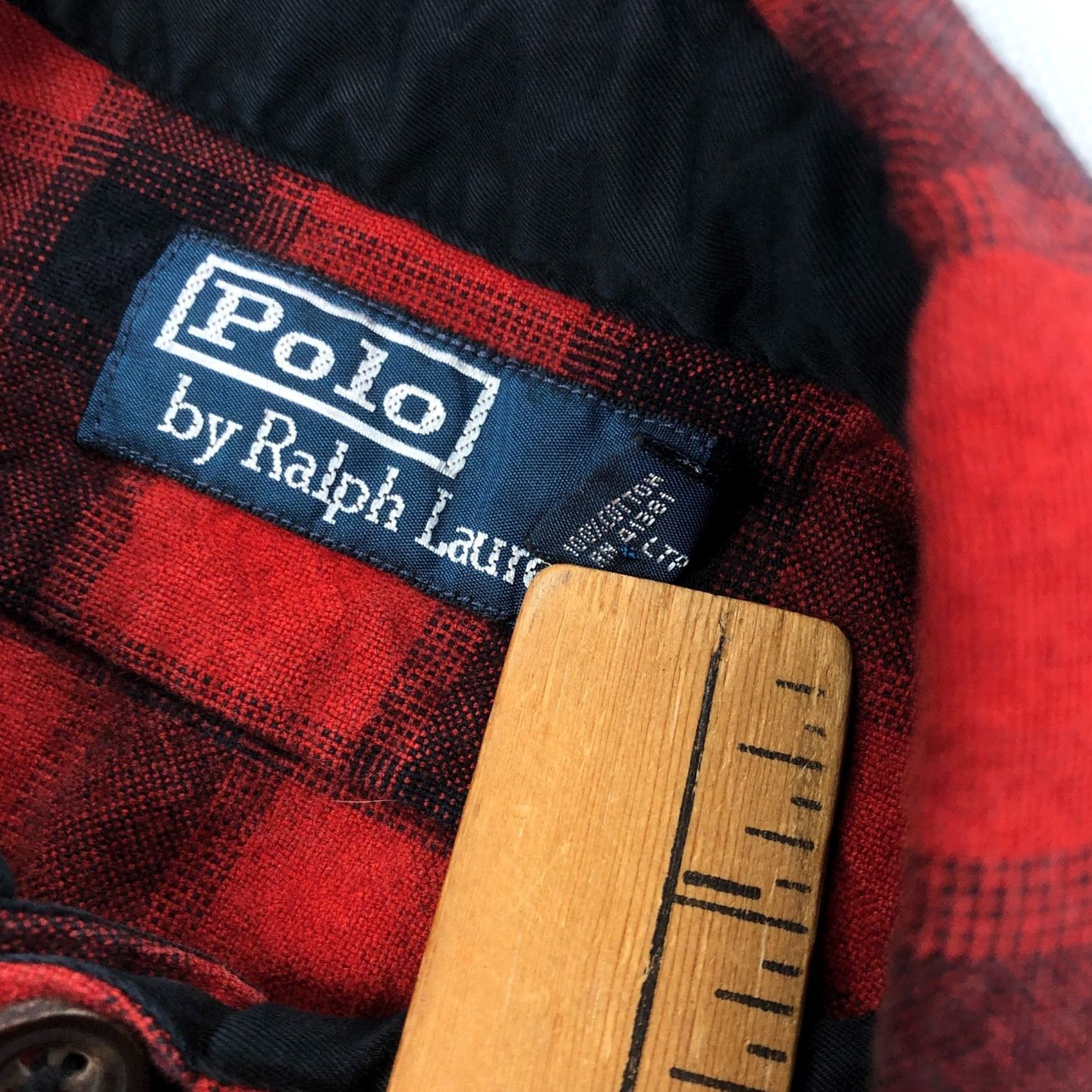 Polo Ralph Lauren Polo Ralph Lauren Men's Red Black Buffalo Plaid Flannel Button-Down Shirt - Casual, Long Sleeve, Cotton, Button-Up, Pocketed, Regular Fit, Size L Size US L / EU 52-54 / 3 - 3 Thumbnail