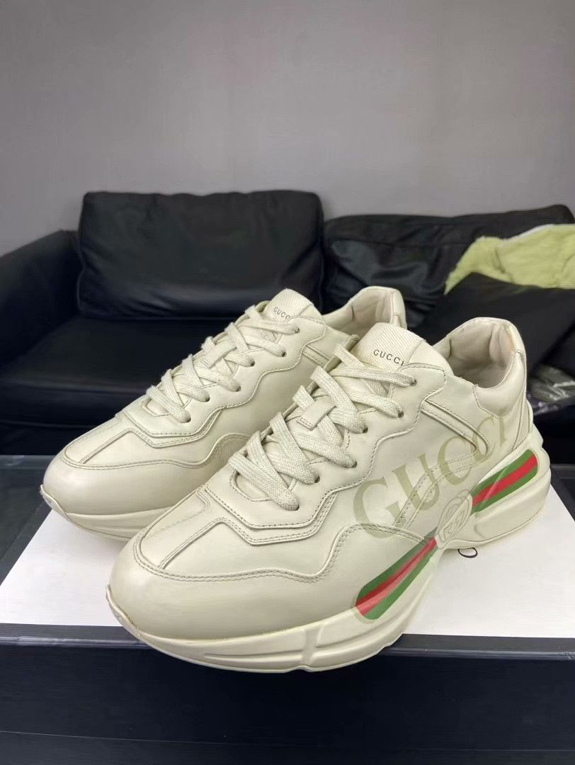 Gucci Gucci Lowtop Sneakers 9 Men Size US 9 / EU 42 - 1 Thumbnail