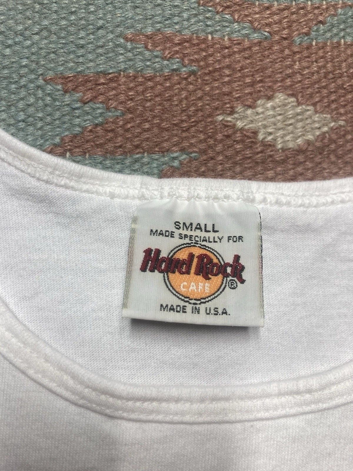 Hard Rock Cafe × Vintage Vtg tank top shirt Hard Rock Cafe Nashville sun beach small Size US S / EU 44-46 / 1 - 5 Thumbnail