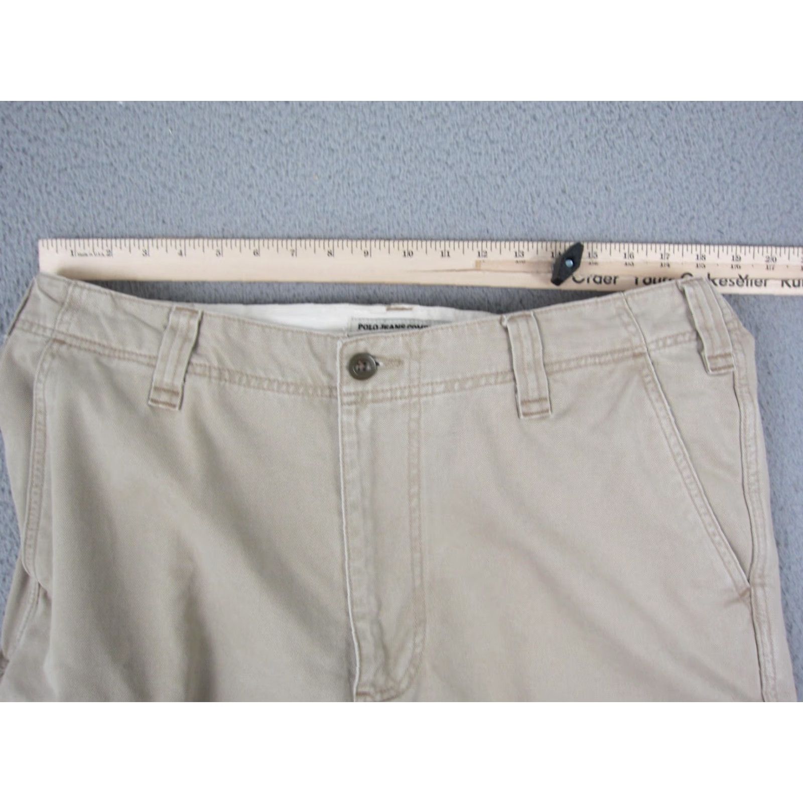 Polo Ralph Lauren VINTAGE Polo Ralph Lauren Pants Mens W36 L32 Brown Cargo Military Surplus USRL Size US M / EU 48-50 / 2 - 6 Thumbnail