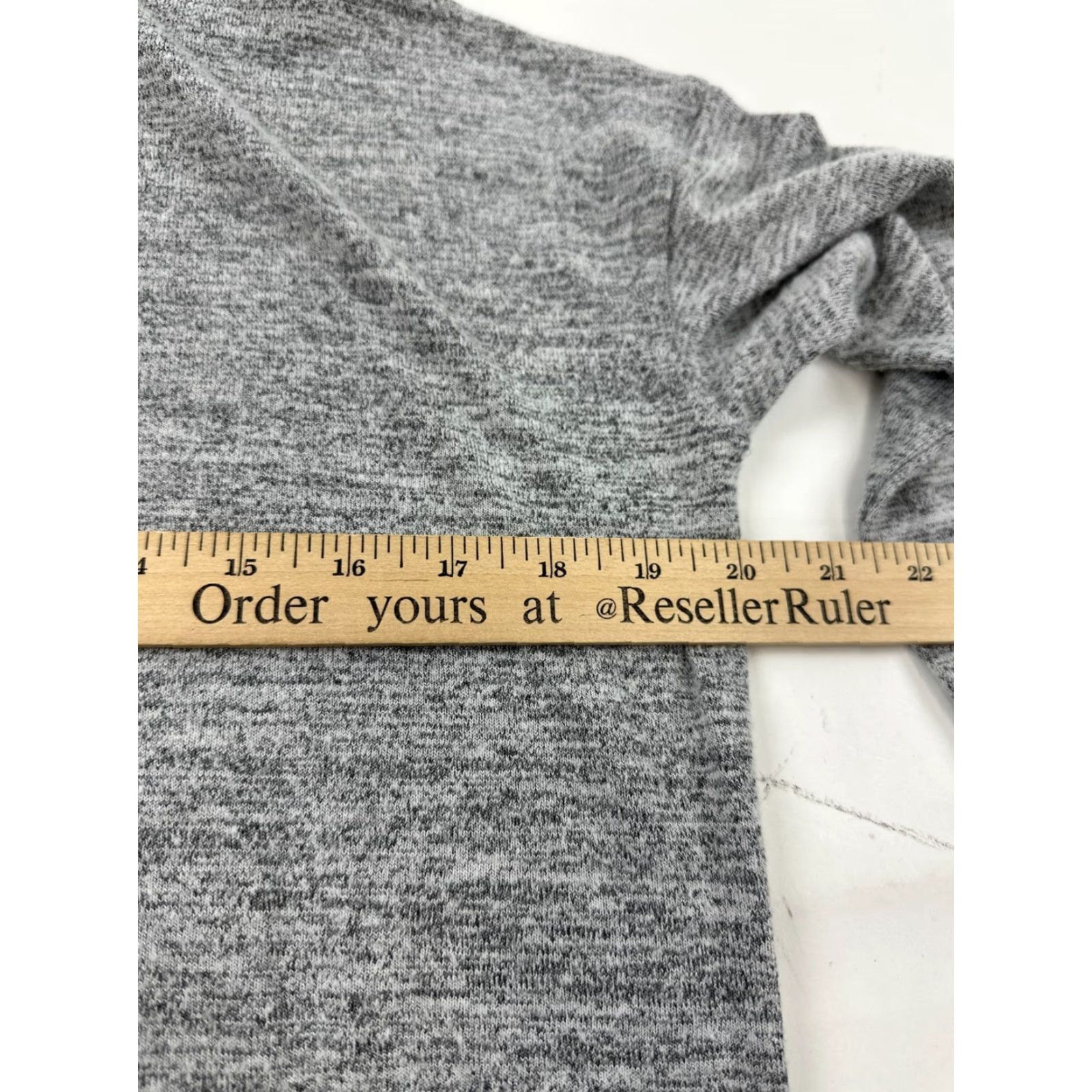 Gap Gap Dress Women Small Gray Heather Midi Stretch Short Sleeve Turtleneck Pullover Size S / US 4 / IT 40 - 8 Thumbnail