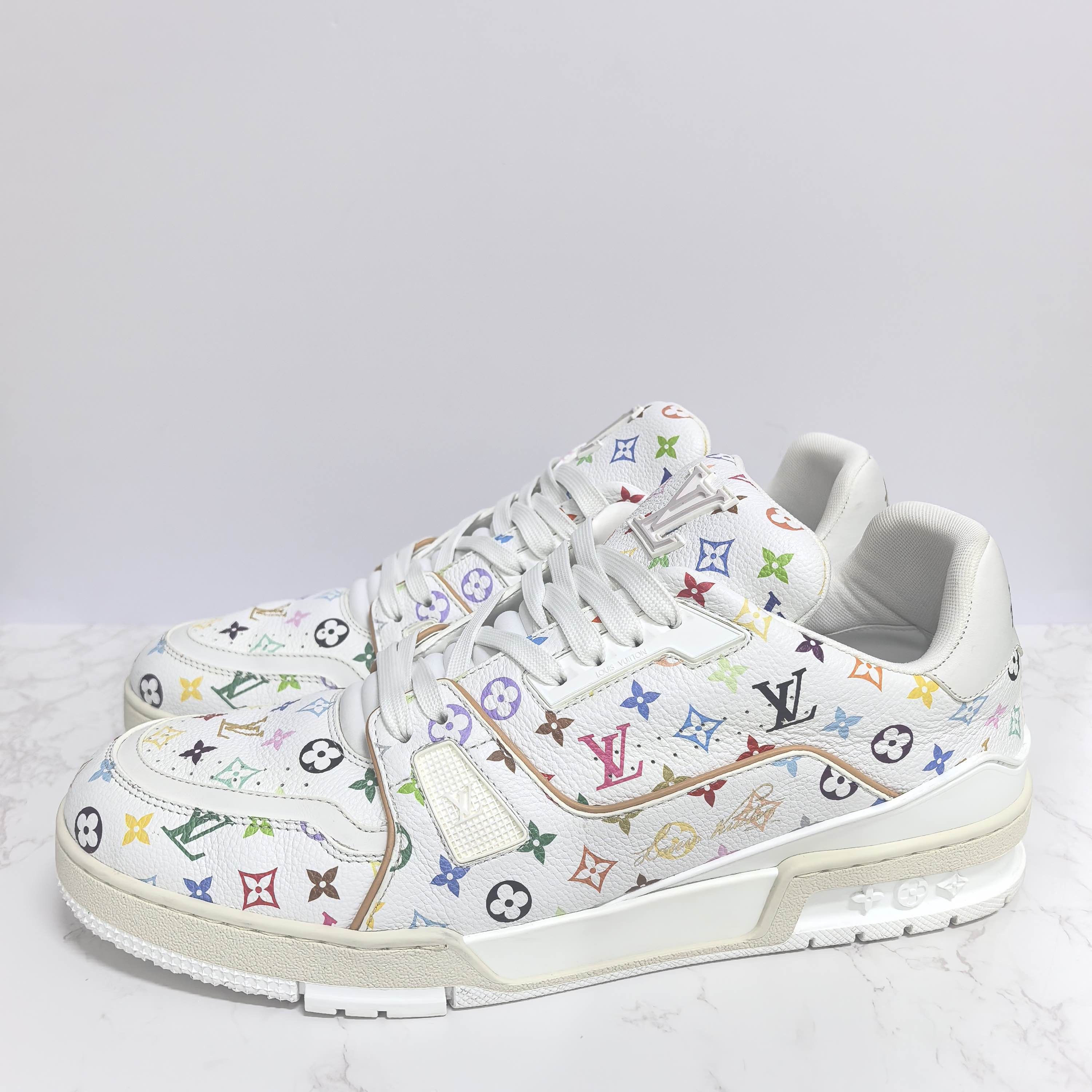 Louis Vuitton Louis Vuitton x Murakami Trainer Sneakers Size 11 Size US 11 / EU 44 - 1 Thumbnail