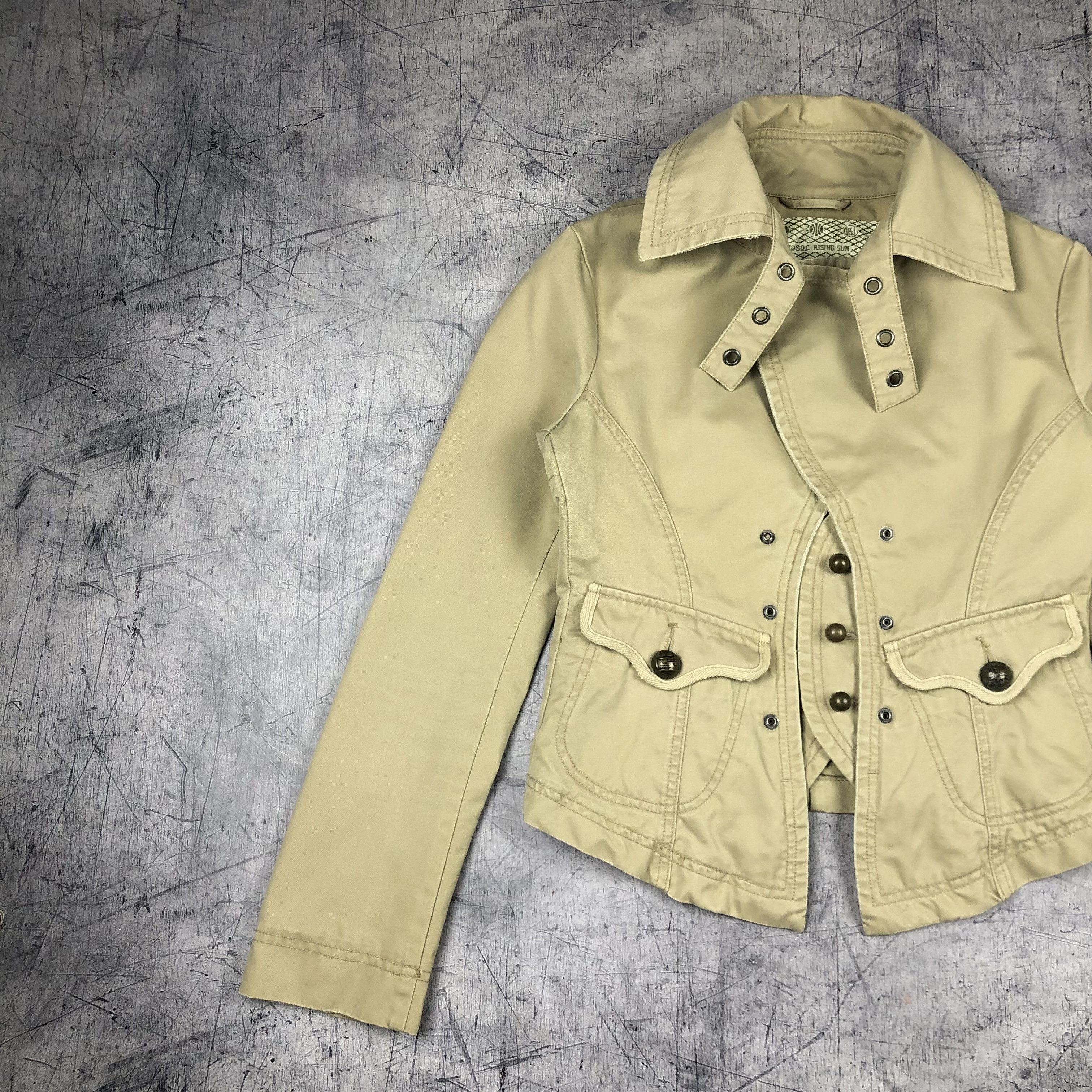Diesel Y2K Diesel Jacket Rising Sun Avant Garde Size L / US 10 / IT 46 - 7 Thumbnail
