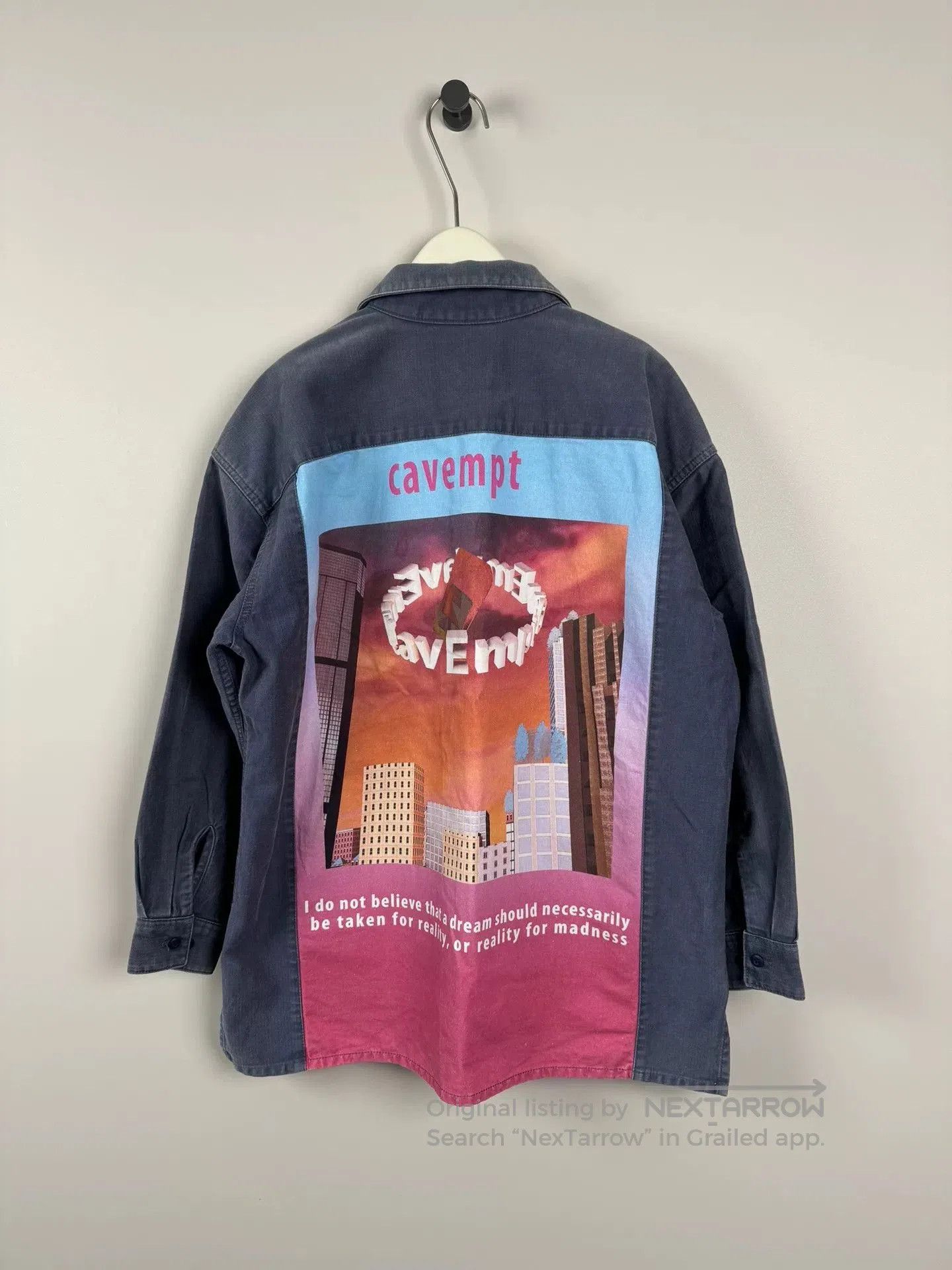 Cav Empt vintage cavempt washed denim jacket M size. Size US M / EU 48-50 / 2 - 2 Thumbnail