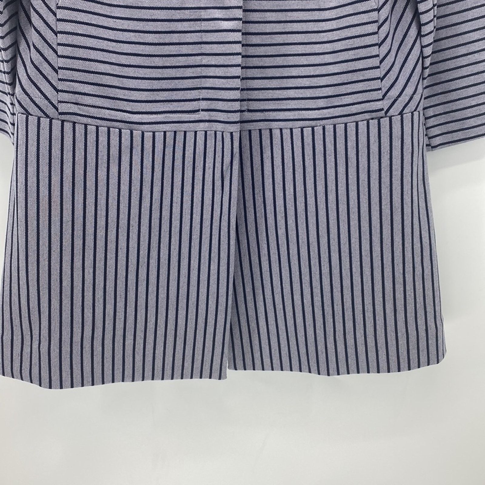Other Cabi Dappled Stripe Car Coat Cotton Blend 3 quarter sleeve S Size S / US 4 / IT 40 - 5 Thumbnail