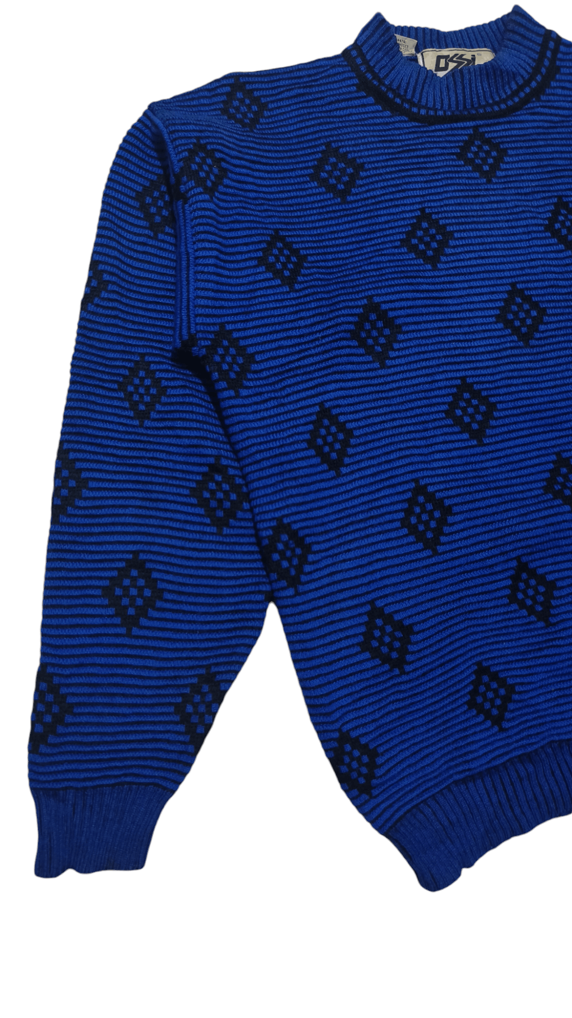 Other Vintage OSSI SKIWEAR Ethnic Motifs Knit Acrylic Wool Sweater Size US M / EU 48-50 / 2 - 6 Thumbnail