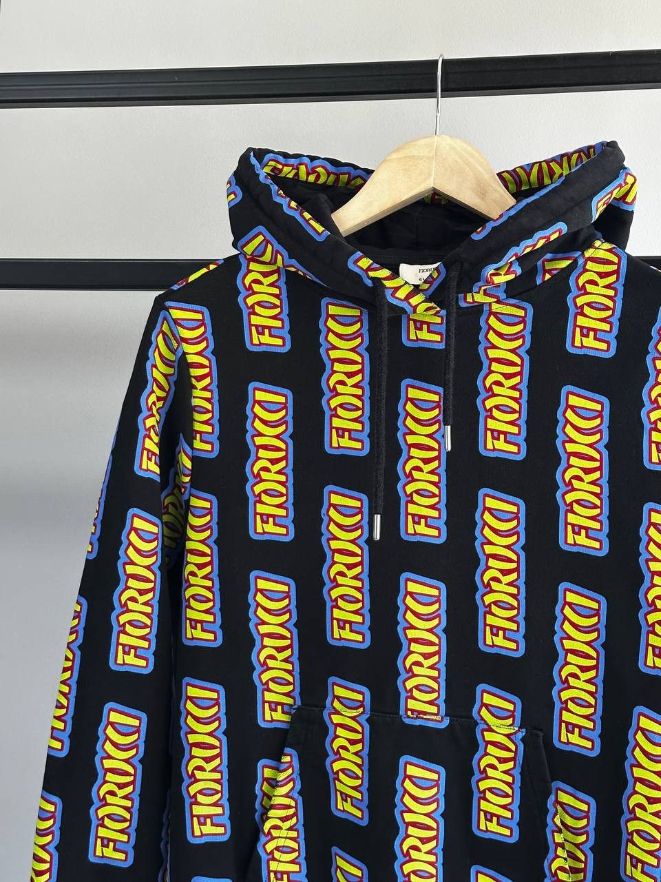Fiorucci Fiorucci Globus AOP Logo Hoodie Made In Italy Size M / US 6-8 / IT 42-44 - 3 Thumbnail