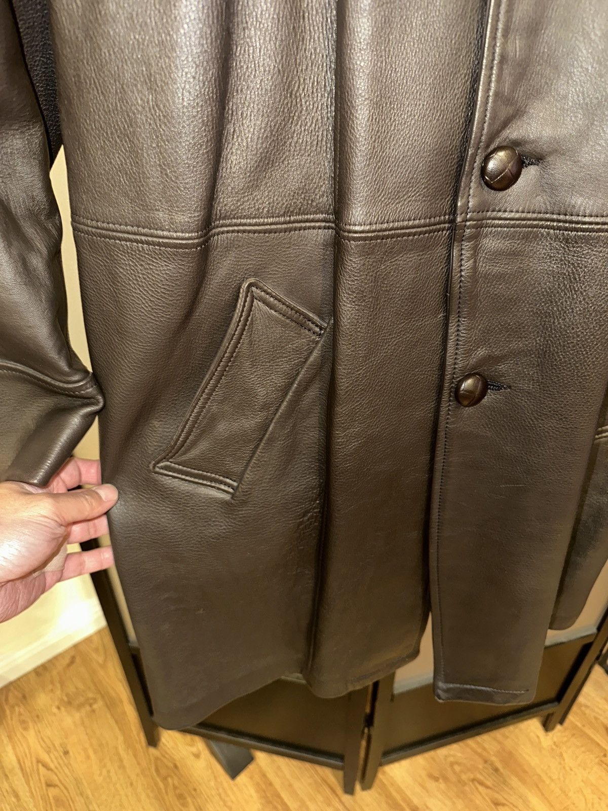 Other VTG Deer Wear Brand Mid Western Sport Togs Deerskin Leather Size US XL / EU 56 / 4 - 7 Thumbnail