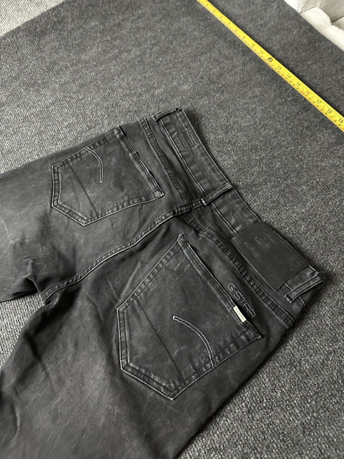 G-Star VNTG🚨G STAR RAW Jeans Washed Distressed Denim y2k Size 32" / US 10 / IT 46 - 12 Thumbnail