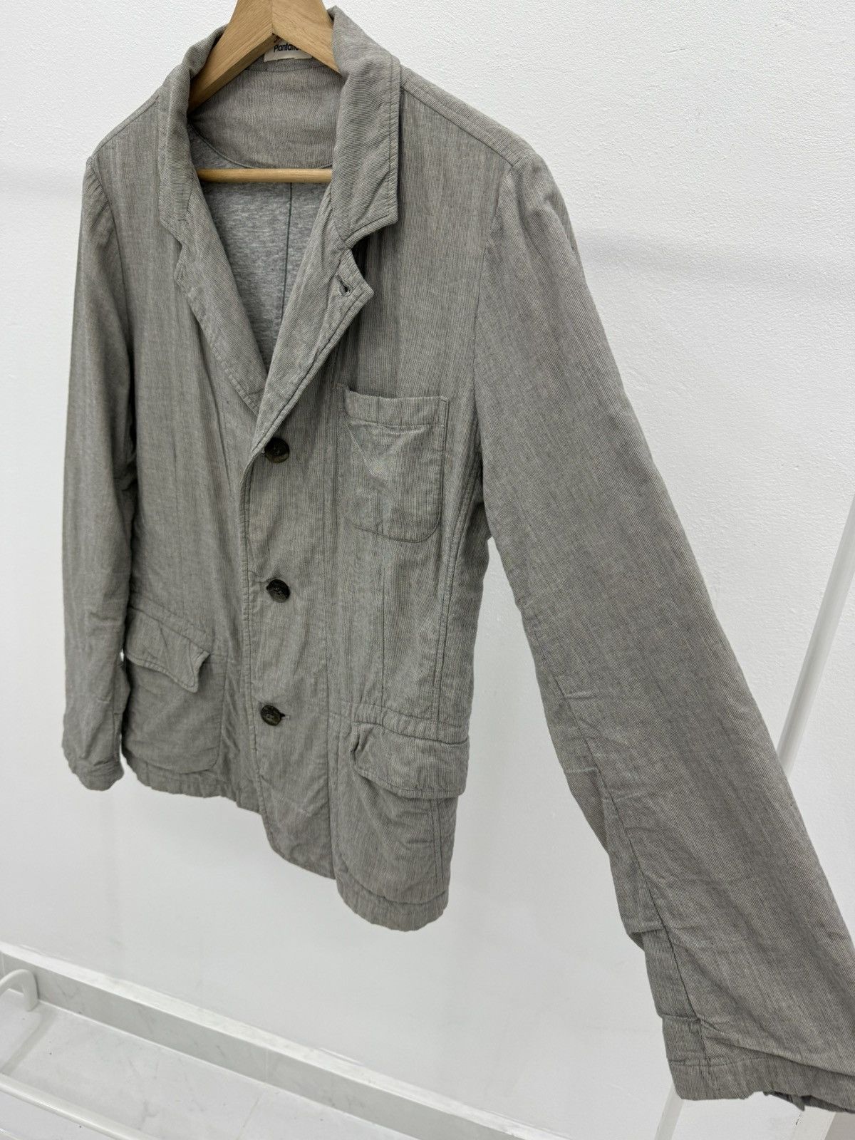 Issey Miyake Plantation by ISSEY MIYAKE Double Layered Blazer Jacket Size US M / EU 48-50 / 2 - 2 Thumbnail