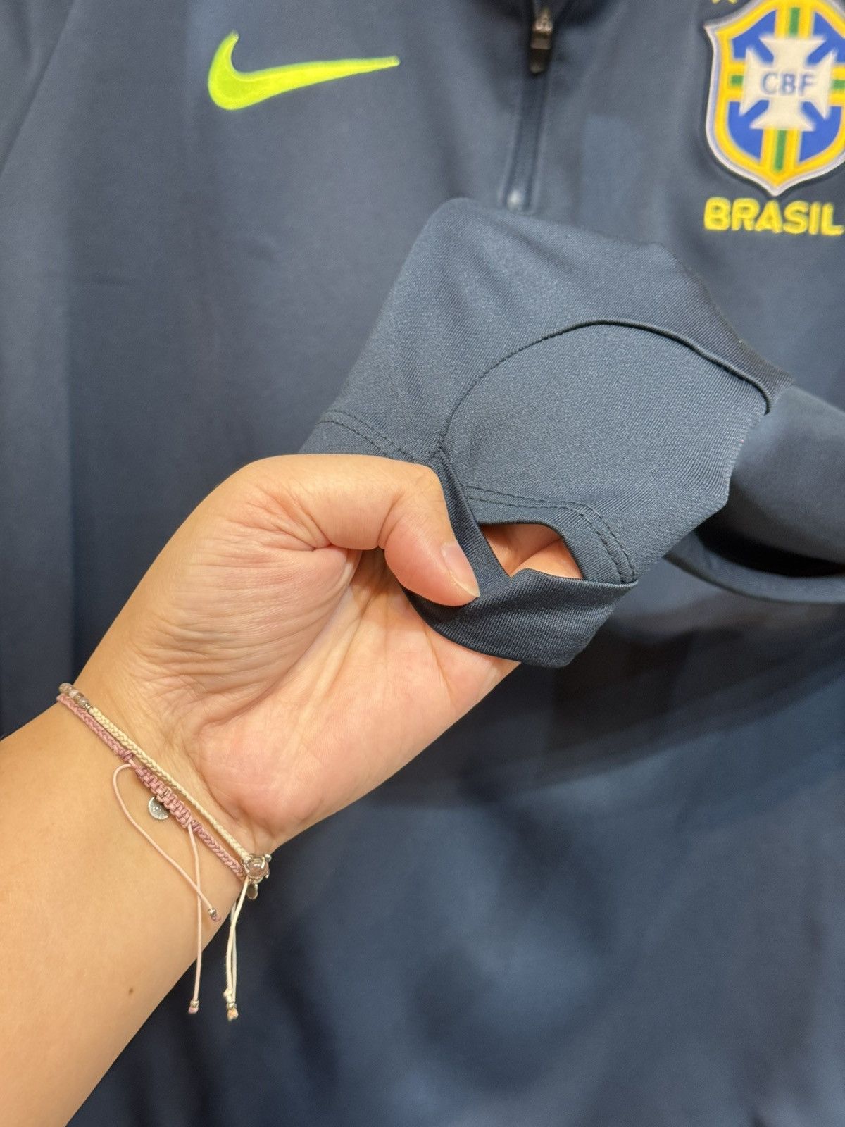 Nike Brazil 2017-18 Training Drill Top Size US M / EU 48-50 / 2 - 8 Thumbnail
