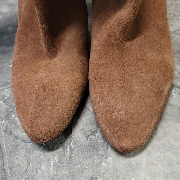 Banana Republic Banana Republic Suede Leather Brown Mid Calf Slouch Slouchy Size US 10 / IT 40 - 7 Thumbnail