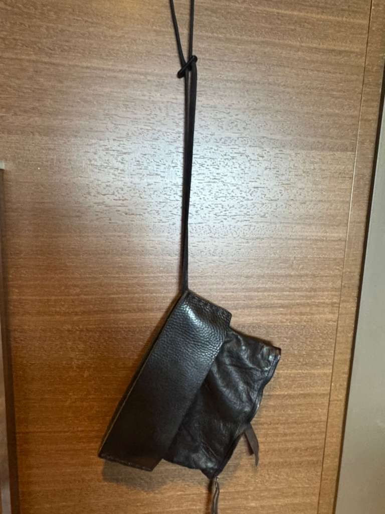 Boris Bidjan Saberi Boris Bidjan Saberi Leather Wrist Pouch Size ONE SIZE - 5 Thumbnail