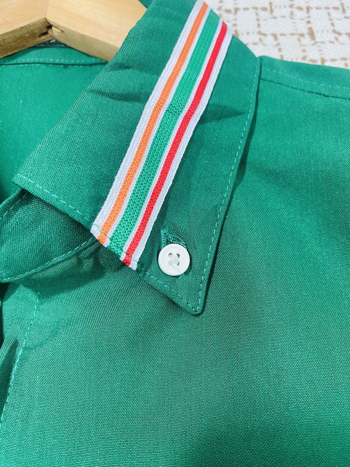 Japanese Brand Vintage 7 Eleven Uniform Staff Short Sleeve Size US M / EU 48-50 / 2 - 5 Thumbnail
